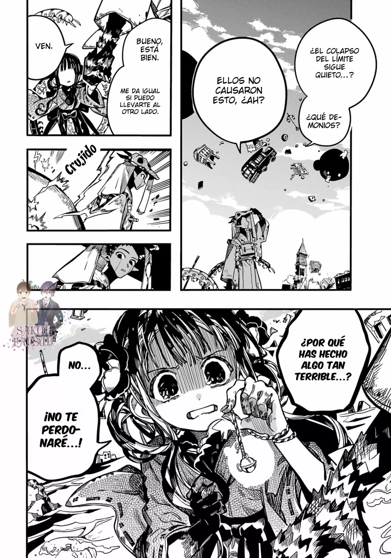 Jibaku Shounen Hanako-kun Capítulo 88 - Página 18