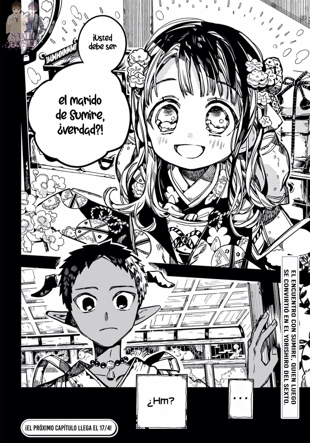 Jibaku Shounen Hanako-kun Capítulo 88 - Página 34