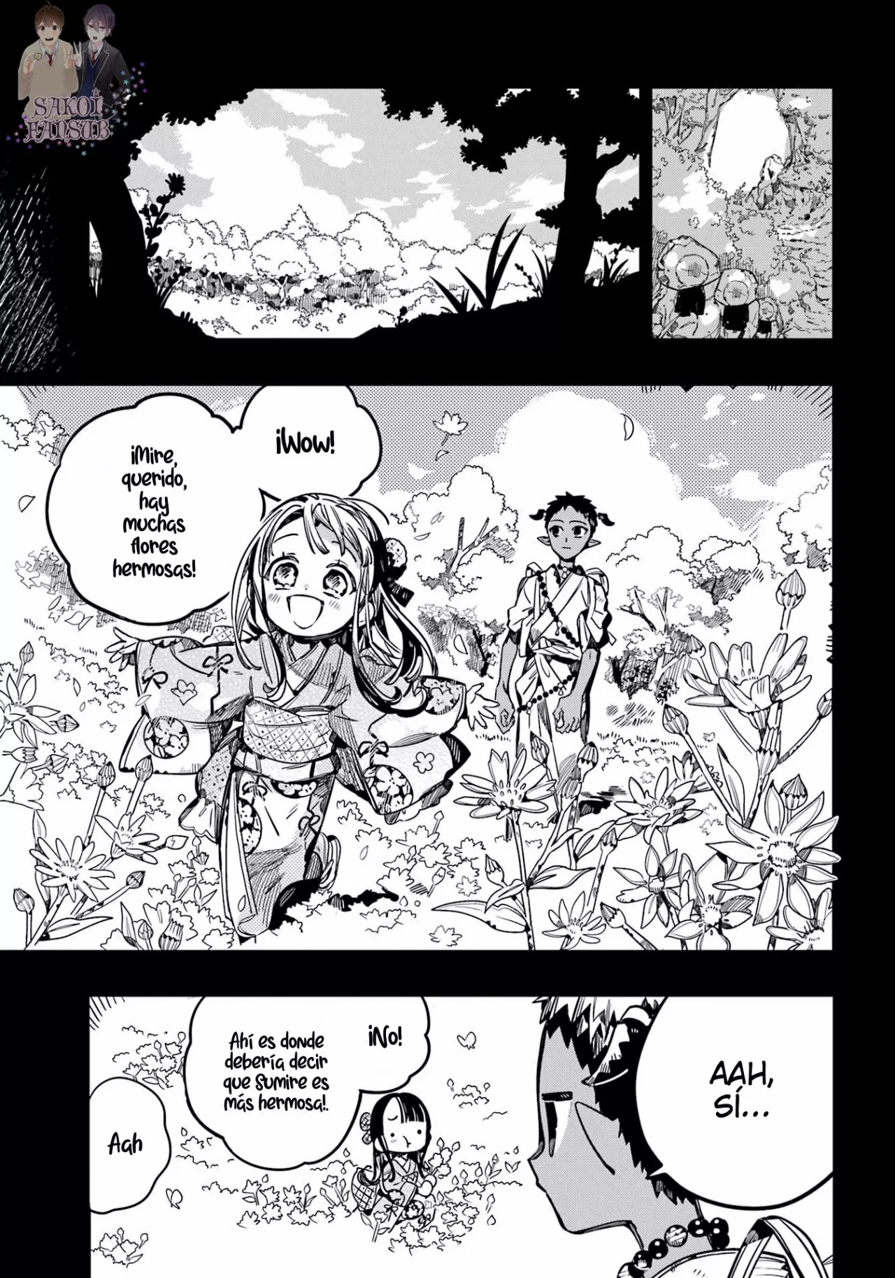 Jibaku Shounen Hanako-kun Capítulo 89 - Página 14