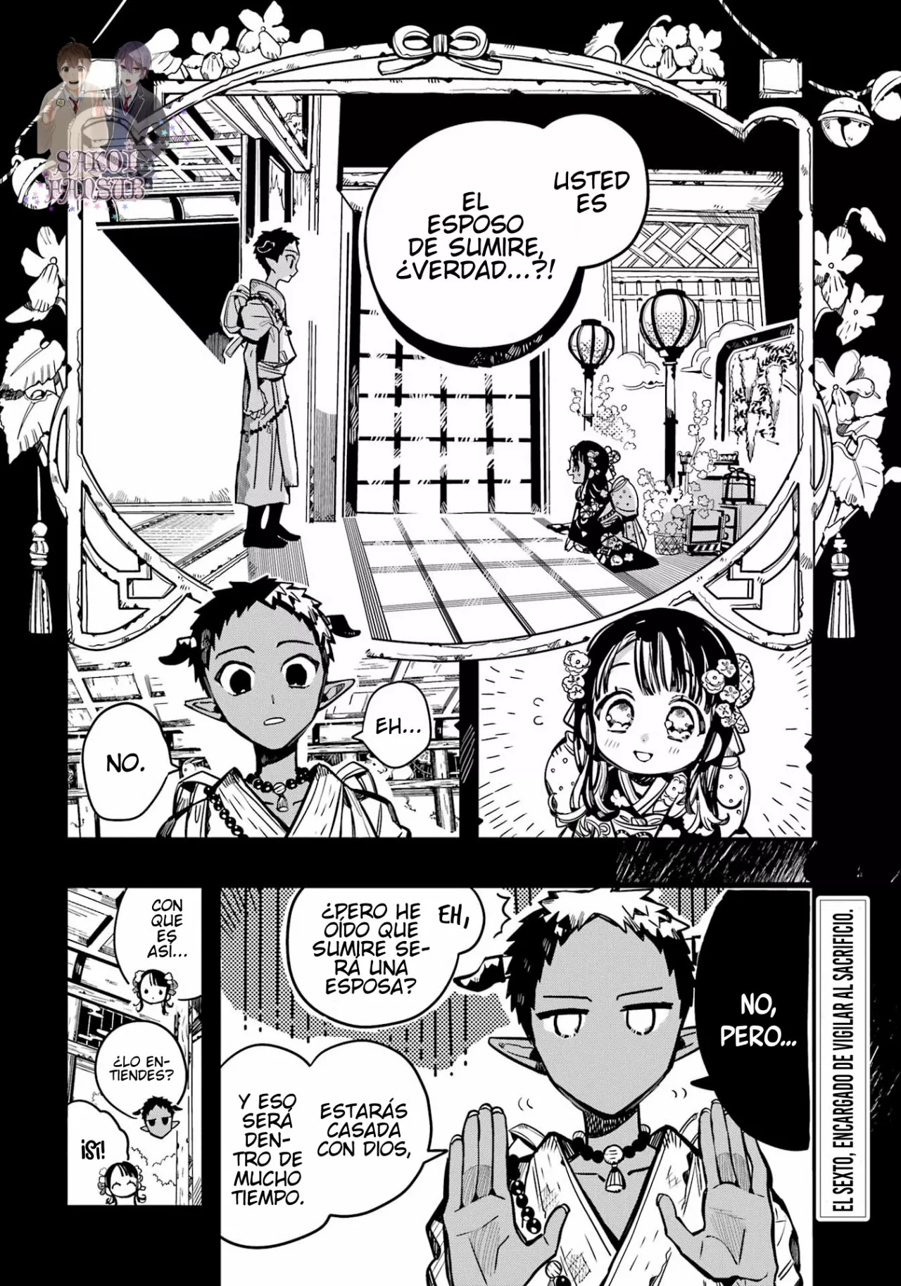 Jibaku Shounen Hanako-kun Capítulo 89 - Página 8