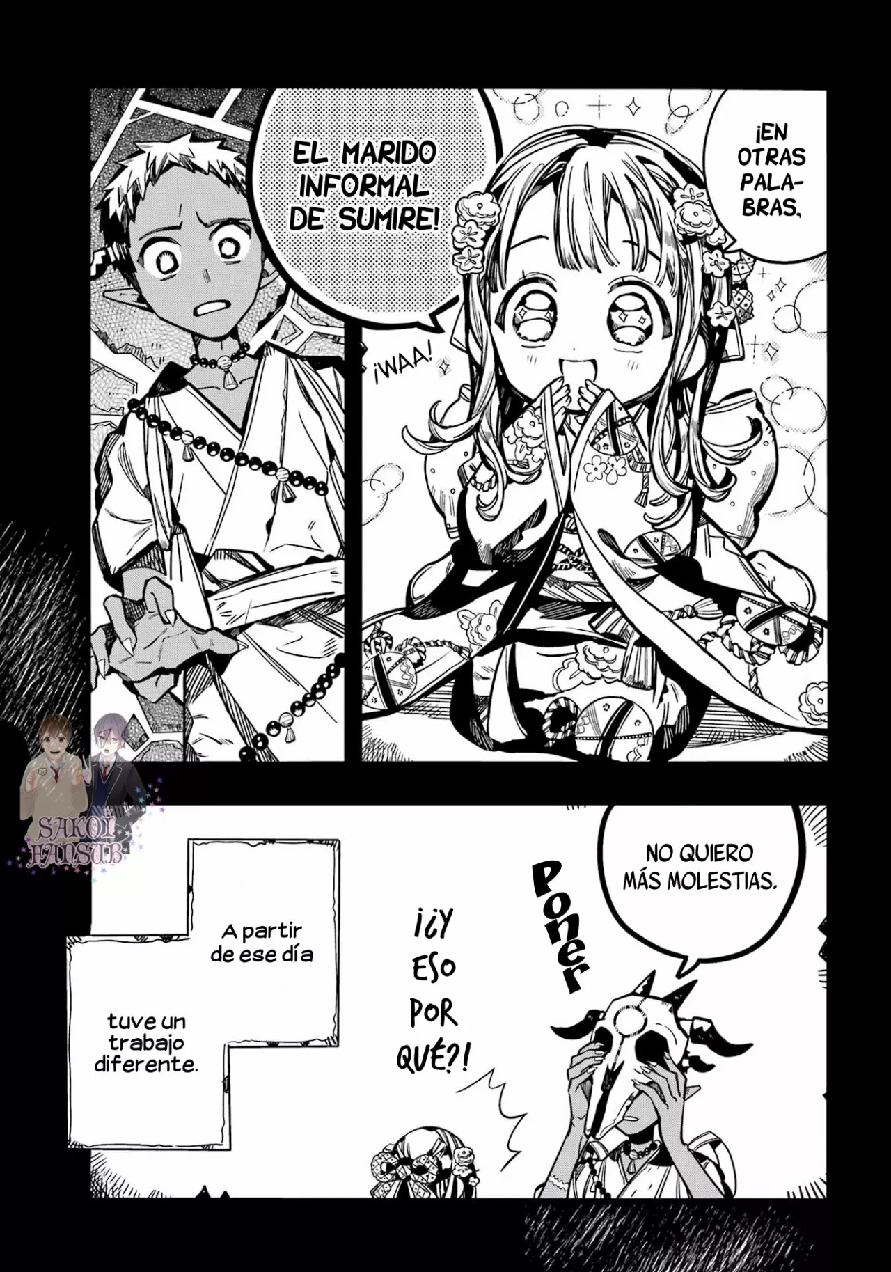 Jibaku Shounen Hanako-kun Capítulo 89 - Página 9