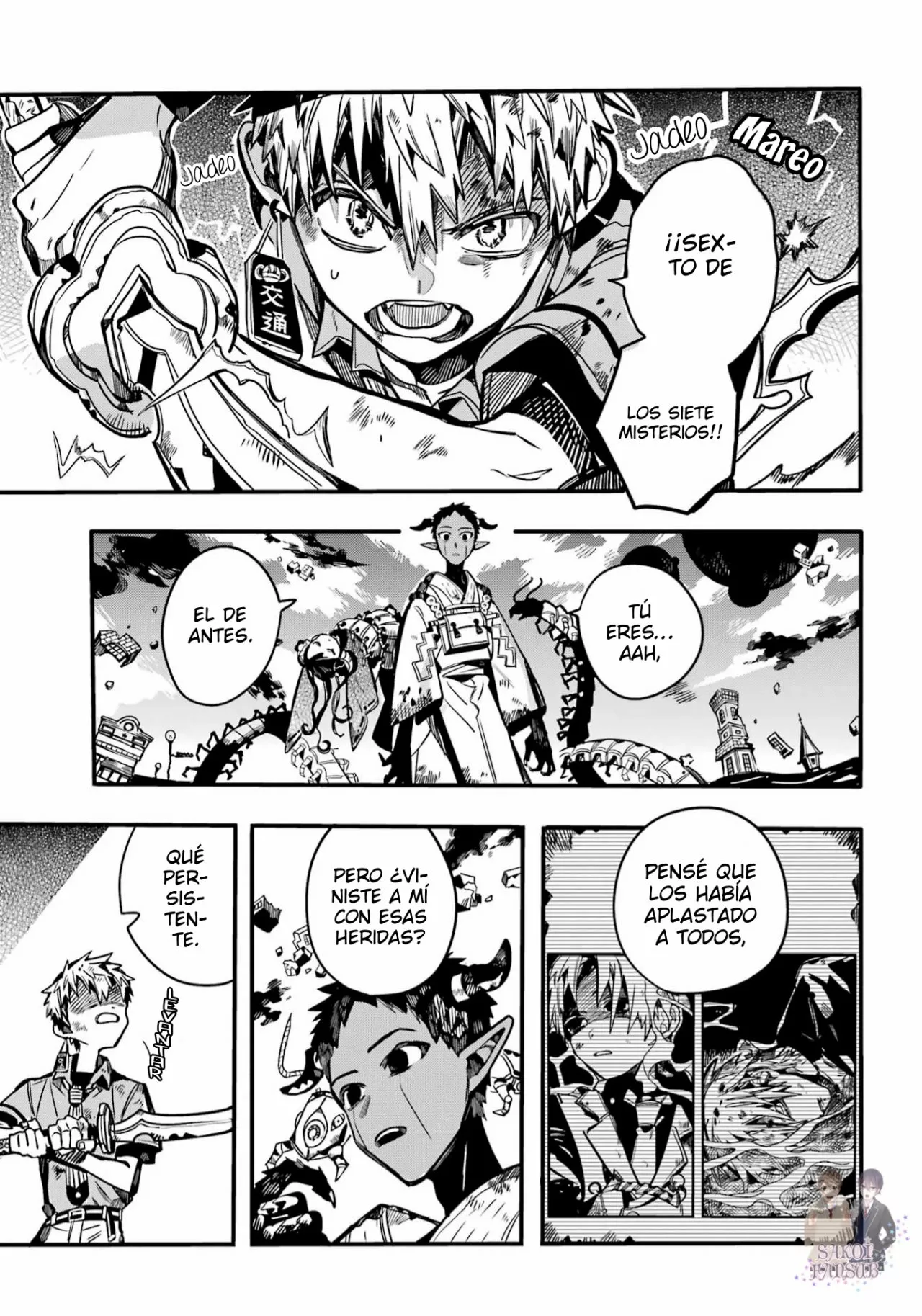 Jibaku Shounen Hanako-kun Capítulo 90 - Página 12