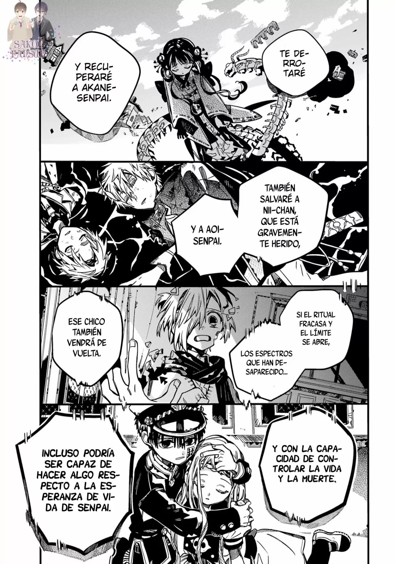 Jibaku Shounen Hanako-kun Capítulo 90 - Página 26