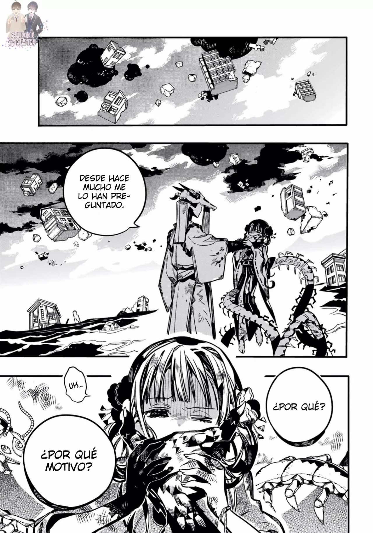 Jibaku Shounen Hanako-kun Capítulo 90 - Página 8