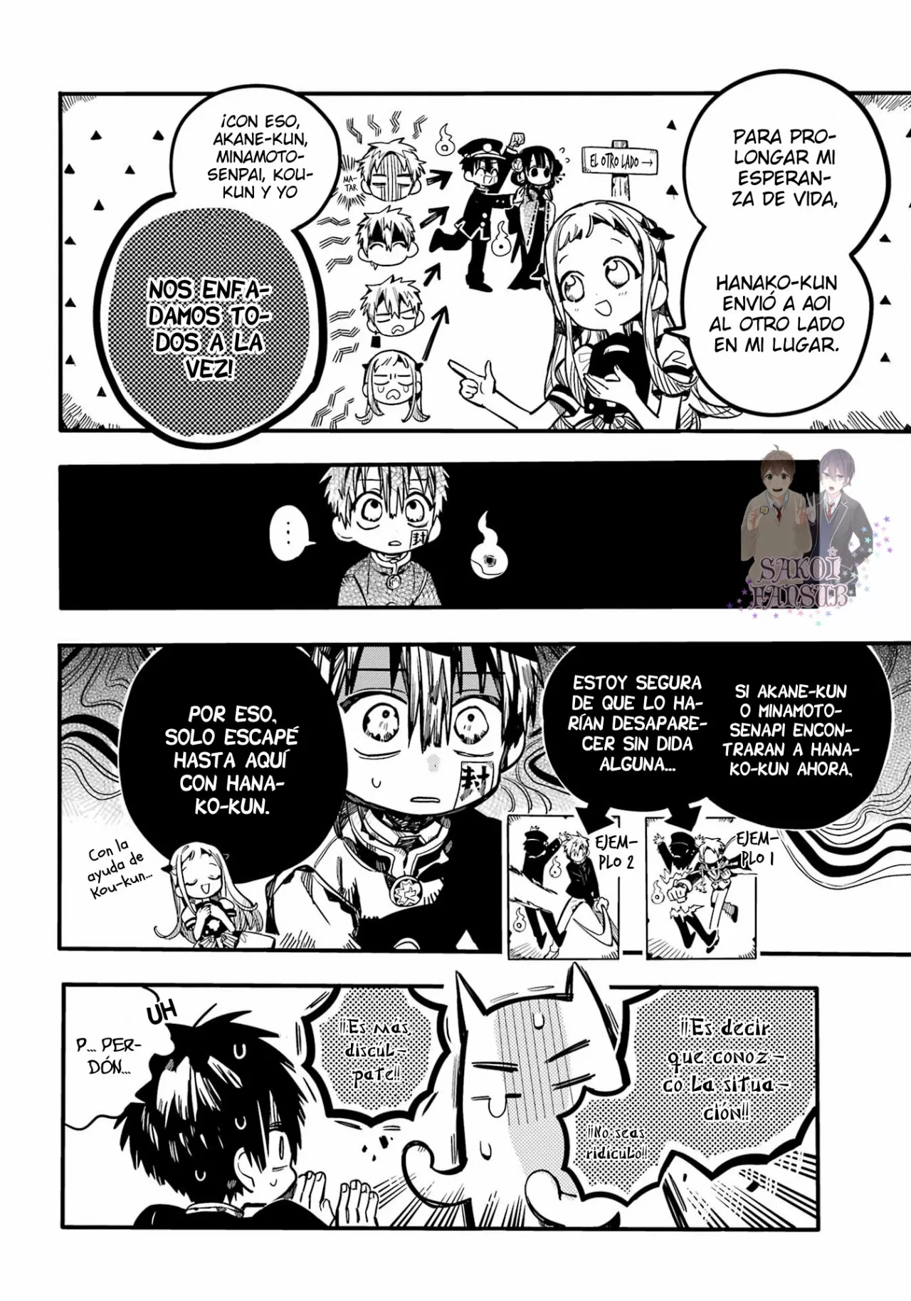 Jibaku Shounen Hanako-kun Capítulo 91 - Página 10