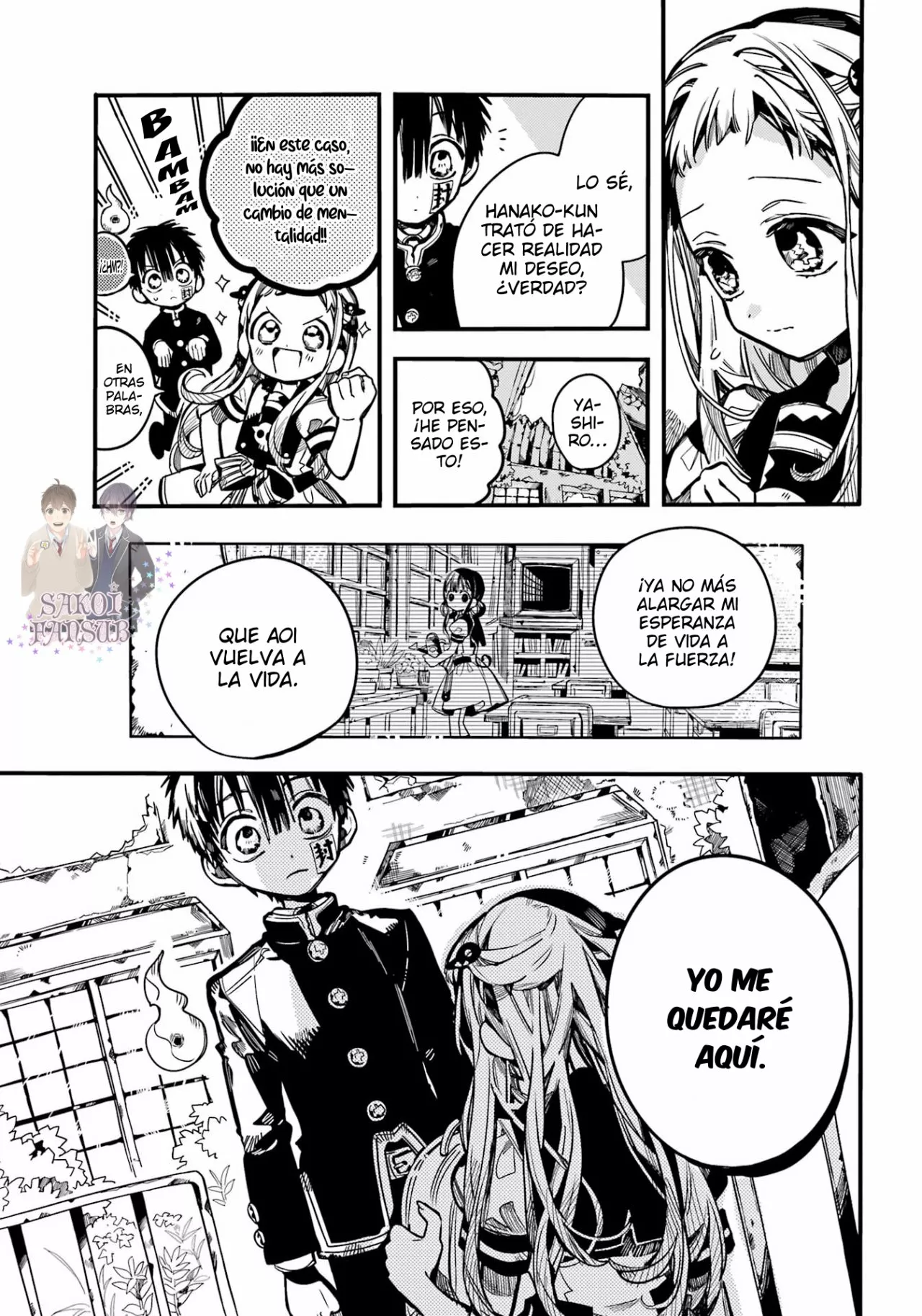 Jibaku Shounen Hanako-kun Capítulo 91 - Página 11