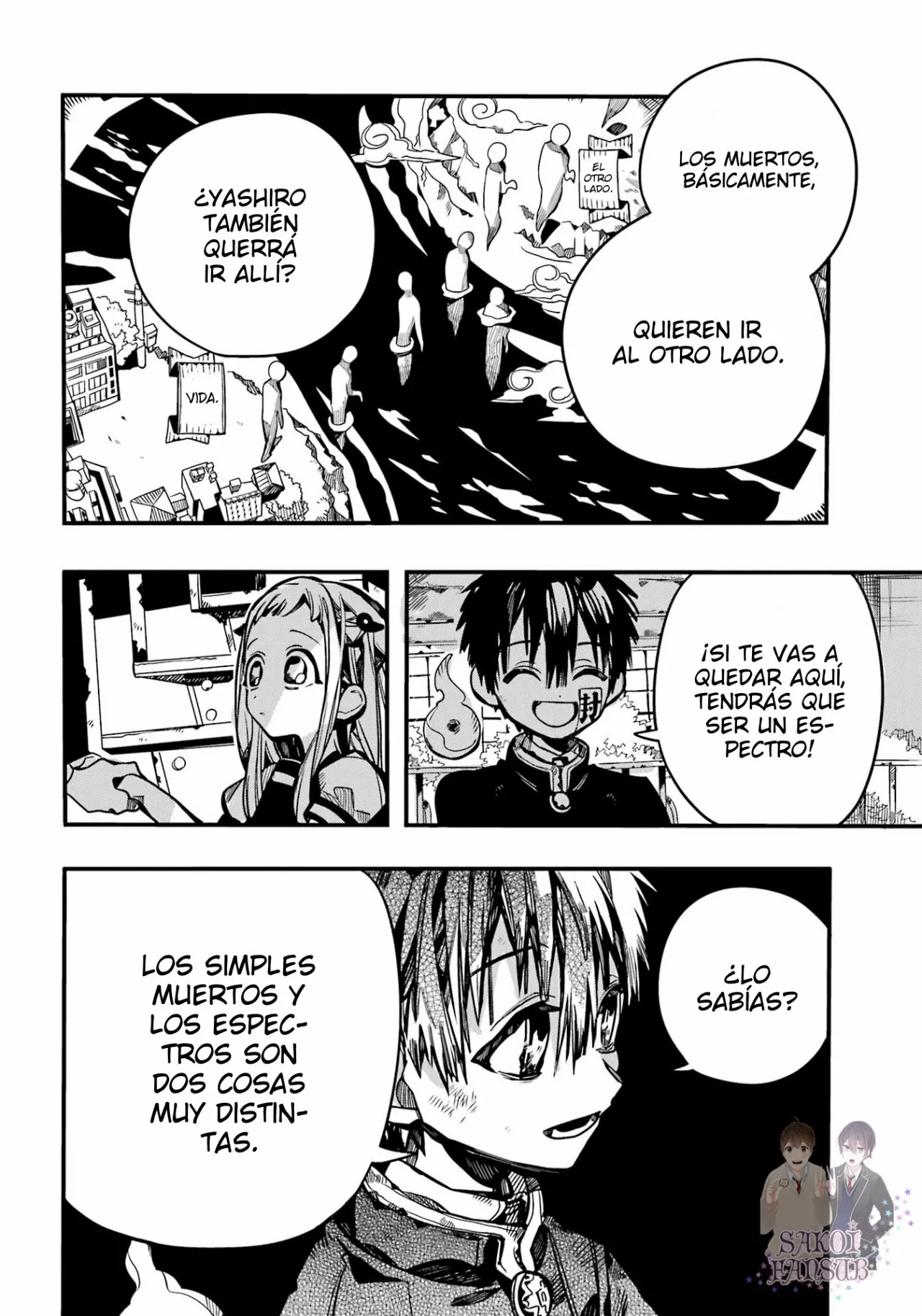 Jibaku Shounen Hanako-kun Capítulo 91 - Página 14