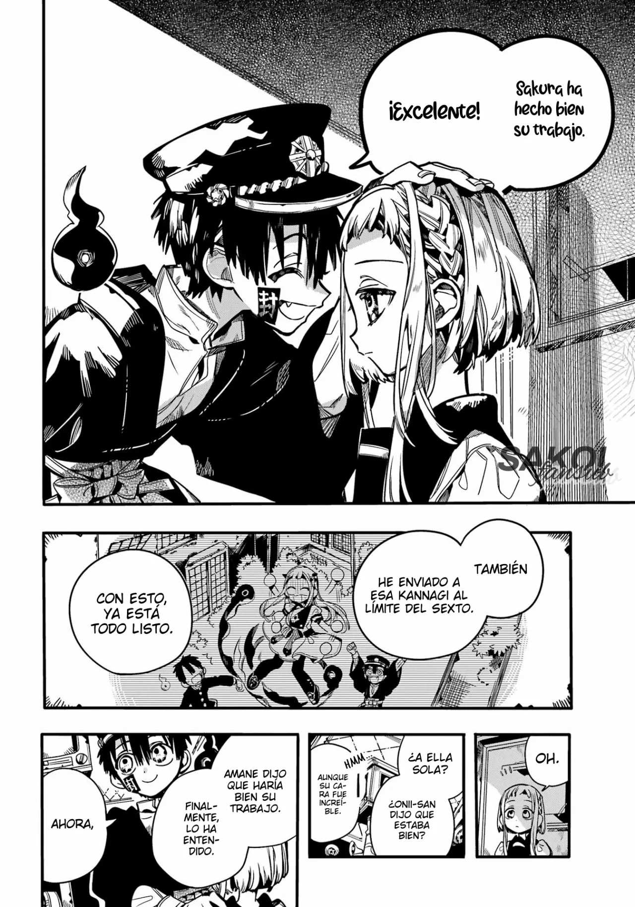 Jibaku Shounen Hanako-kun Capítulo 92 - Página 11