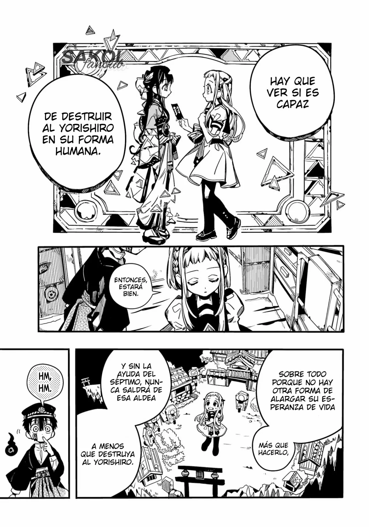 Jibaku Shounen Hanako-kun Capítulo 92 - Página 12