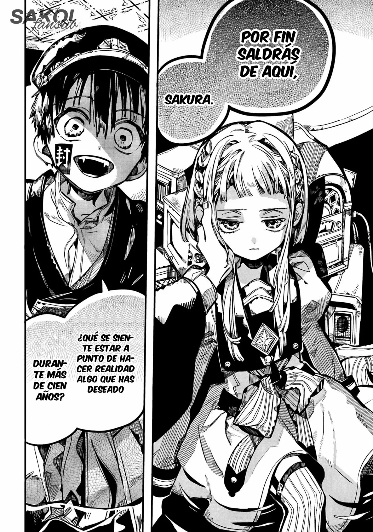 Jibaku Shounen Hanako-kun Capítulo 92 - Página 15