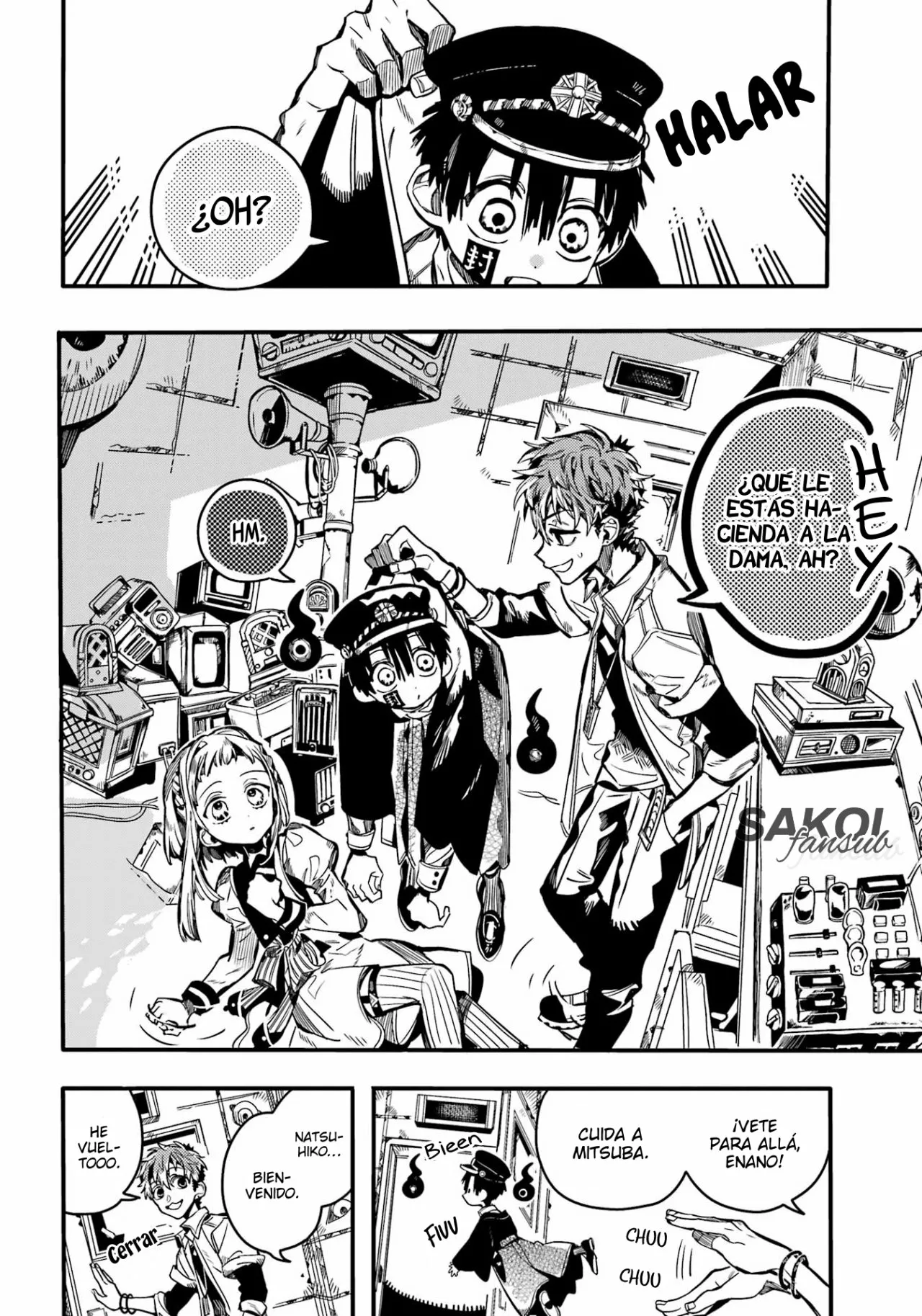 Jibaku Shounen Hanako-kun Capítulo 92 - Página 17