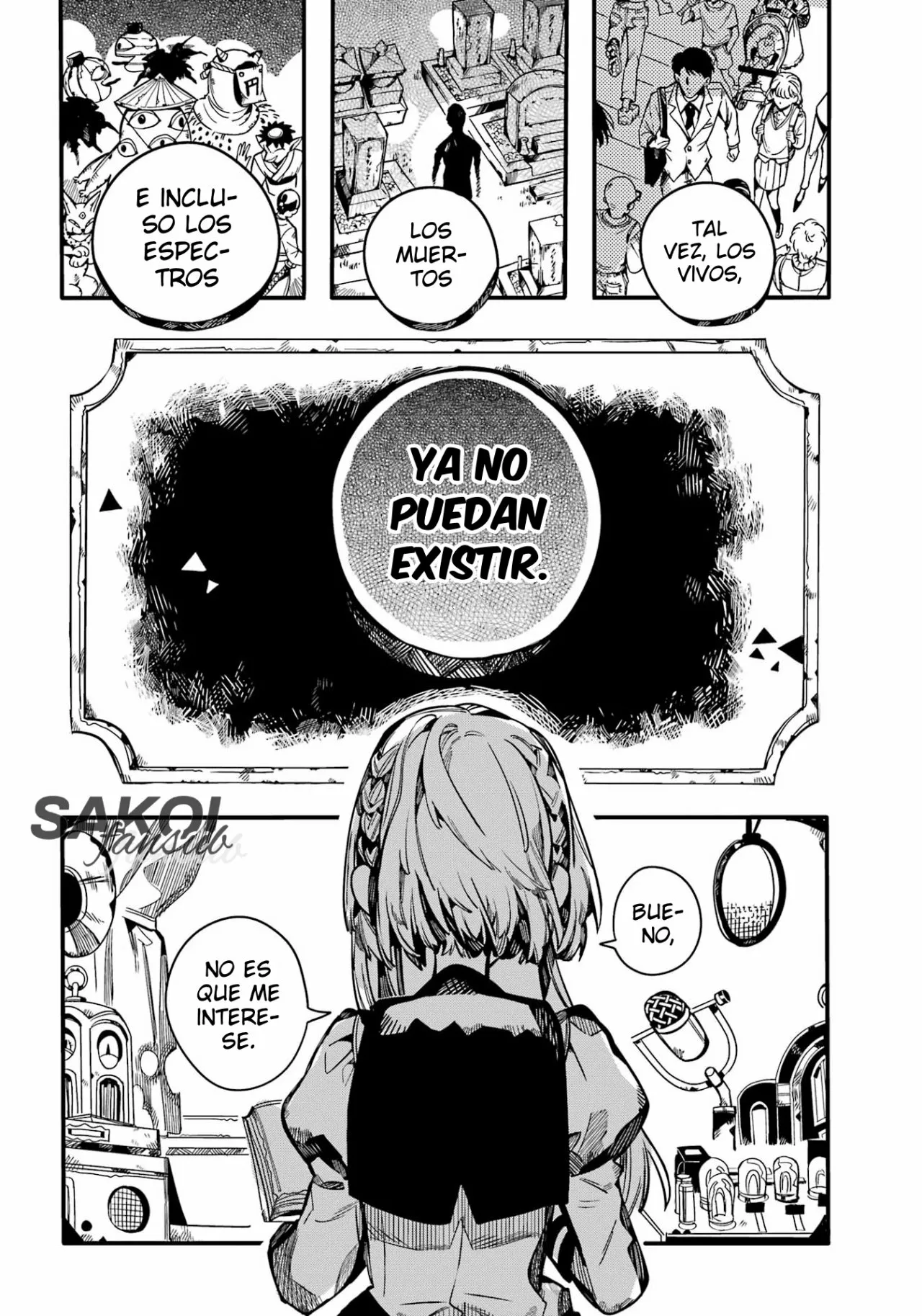 Jibaku Shounen Hanako-kun Capítulo 92 - Página 21