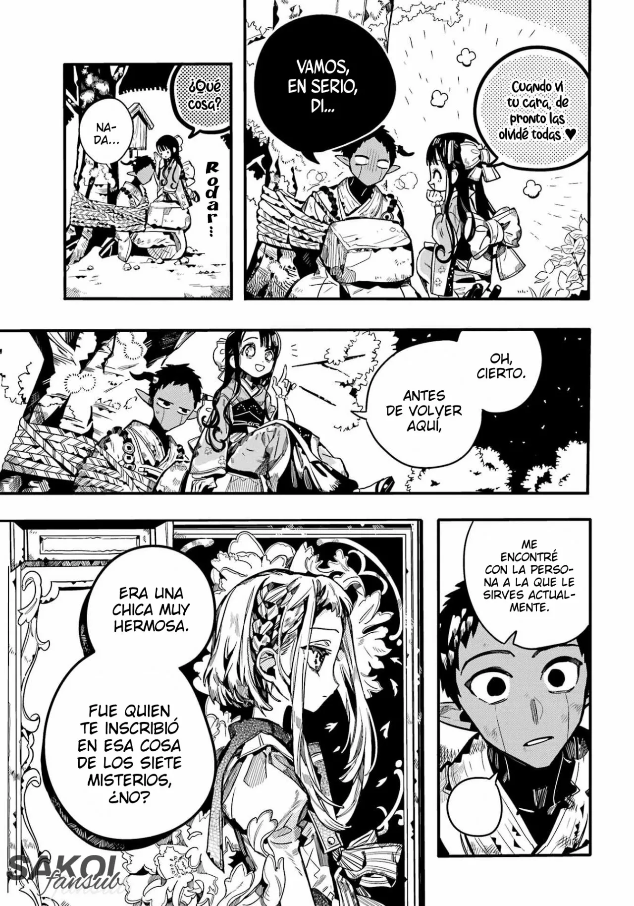 Jibaku Shounen Hanako-kun Capítulo 93 - Página 11