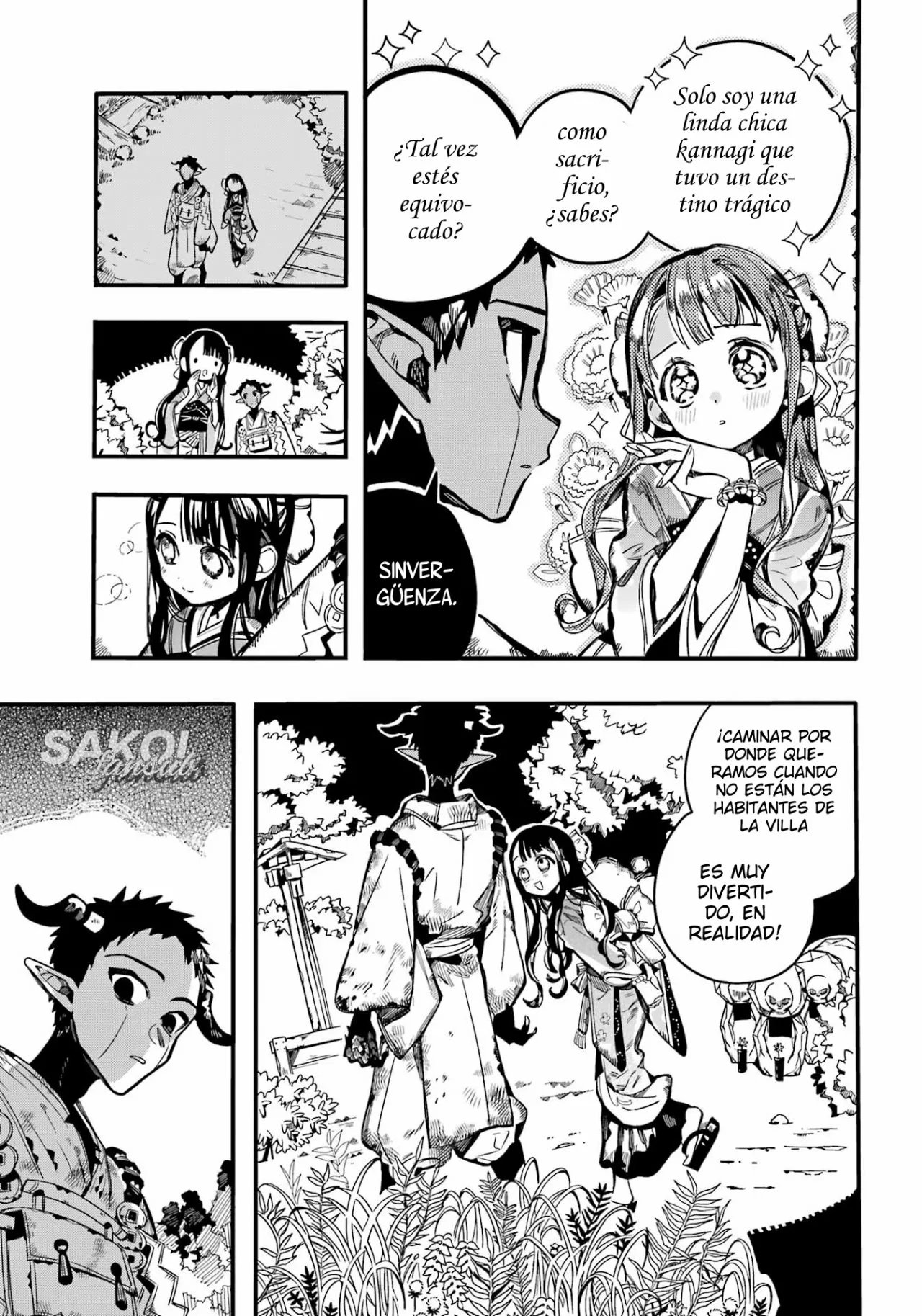 Jibaku Shounen Hanako-kun Capítulo 93 - Página 19