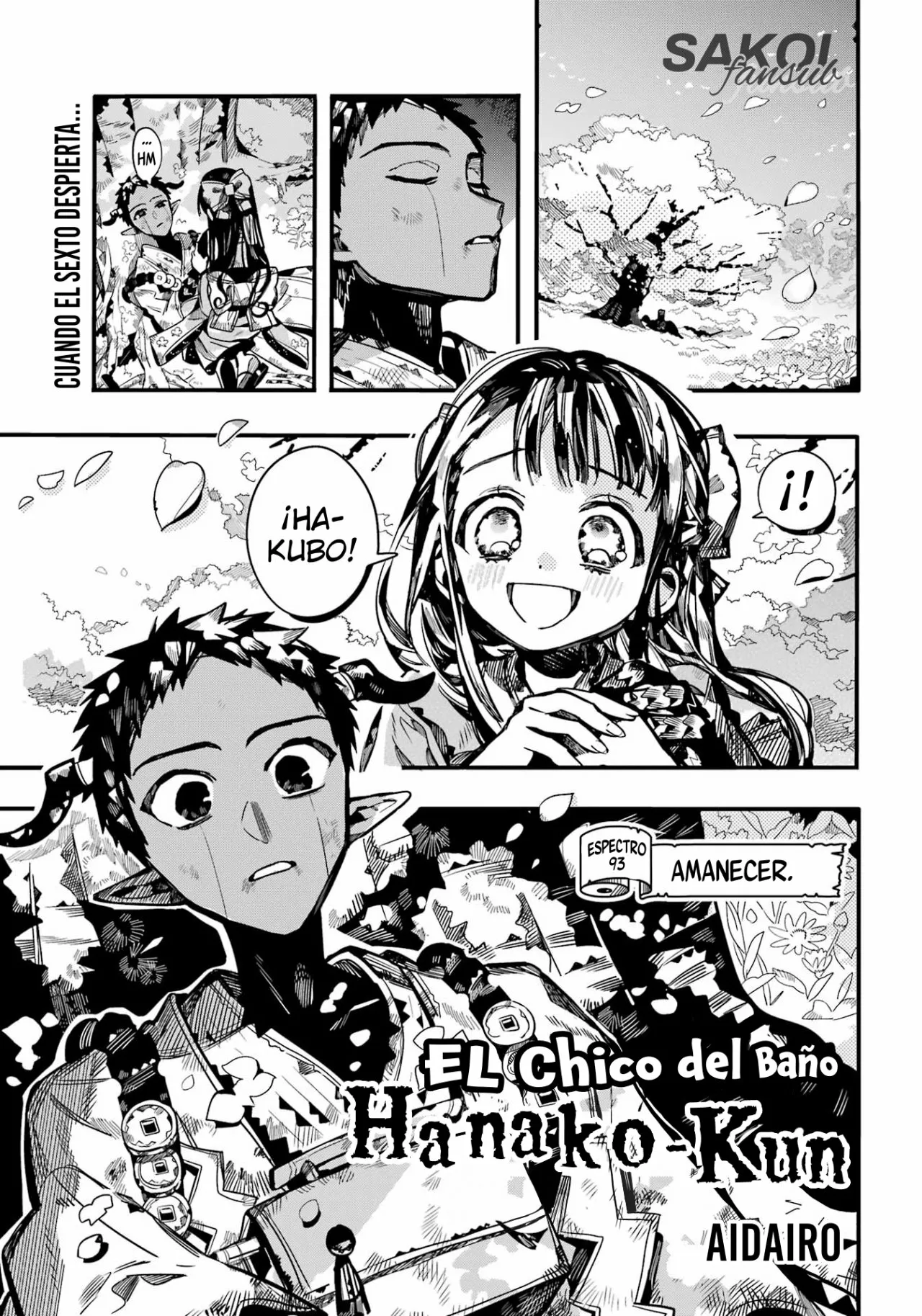 Jibaku Shounen Hanako-kun Capítulo 93 - Página 7