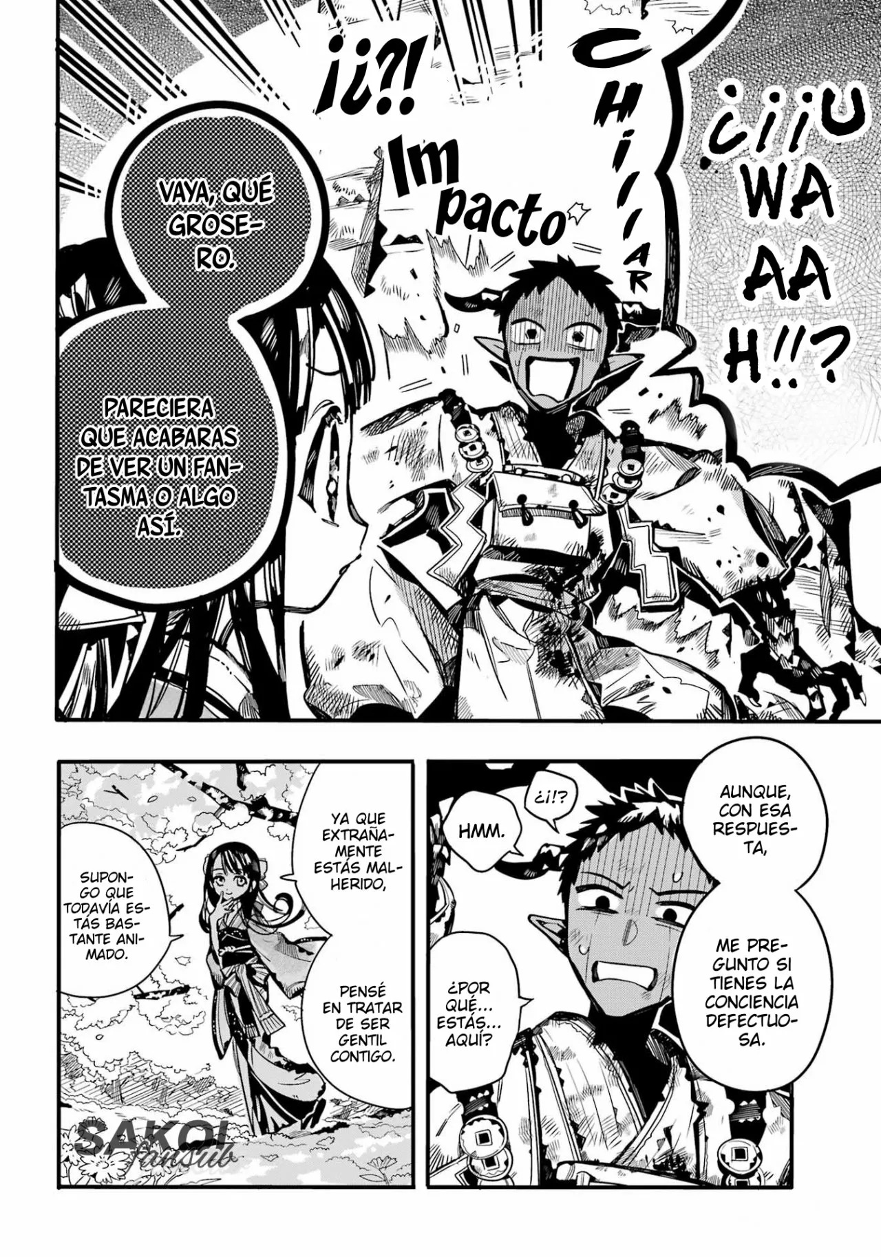 Jibaku Shounen Hanako-kun Capítulo 93 - Página 8