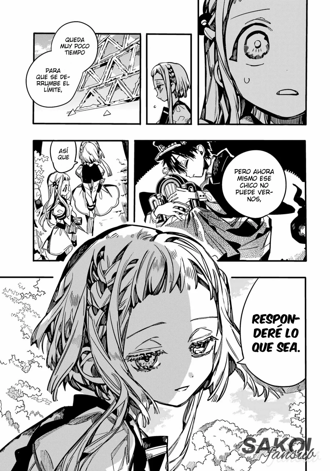 Jibaku Shounen Hanako-kun Capítulo 94 - Página 32