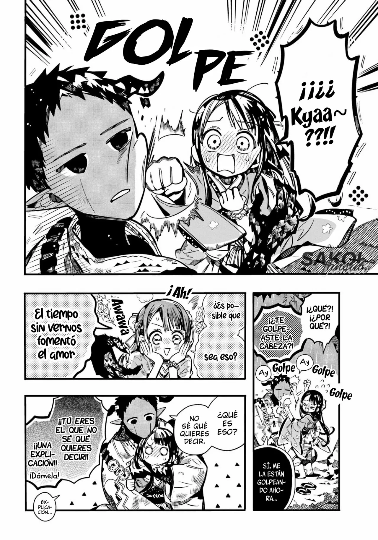 Jibaku Shounen Hanako-kun Capítulo 94 - Página 4