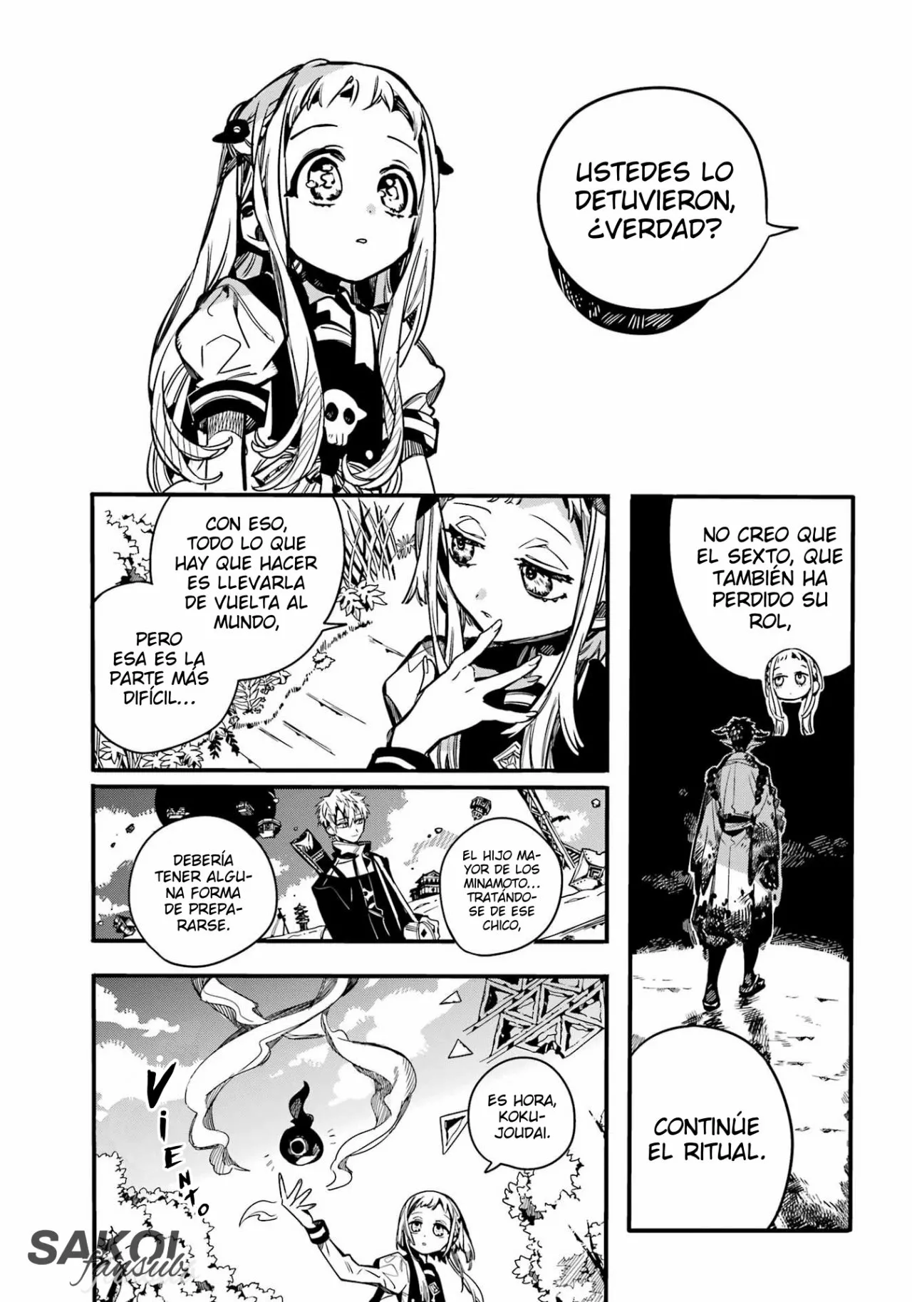 Jibaku Shounen Hanako-kun Capítulo 95 - Página 11