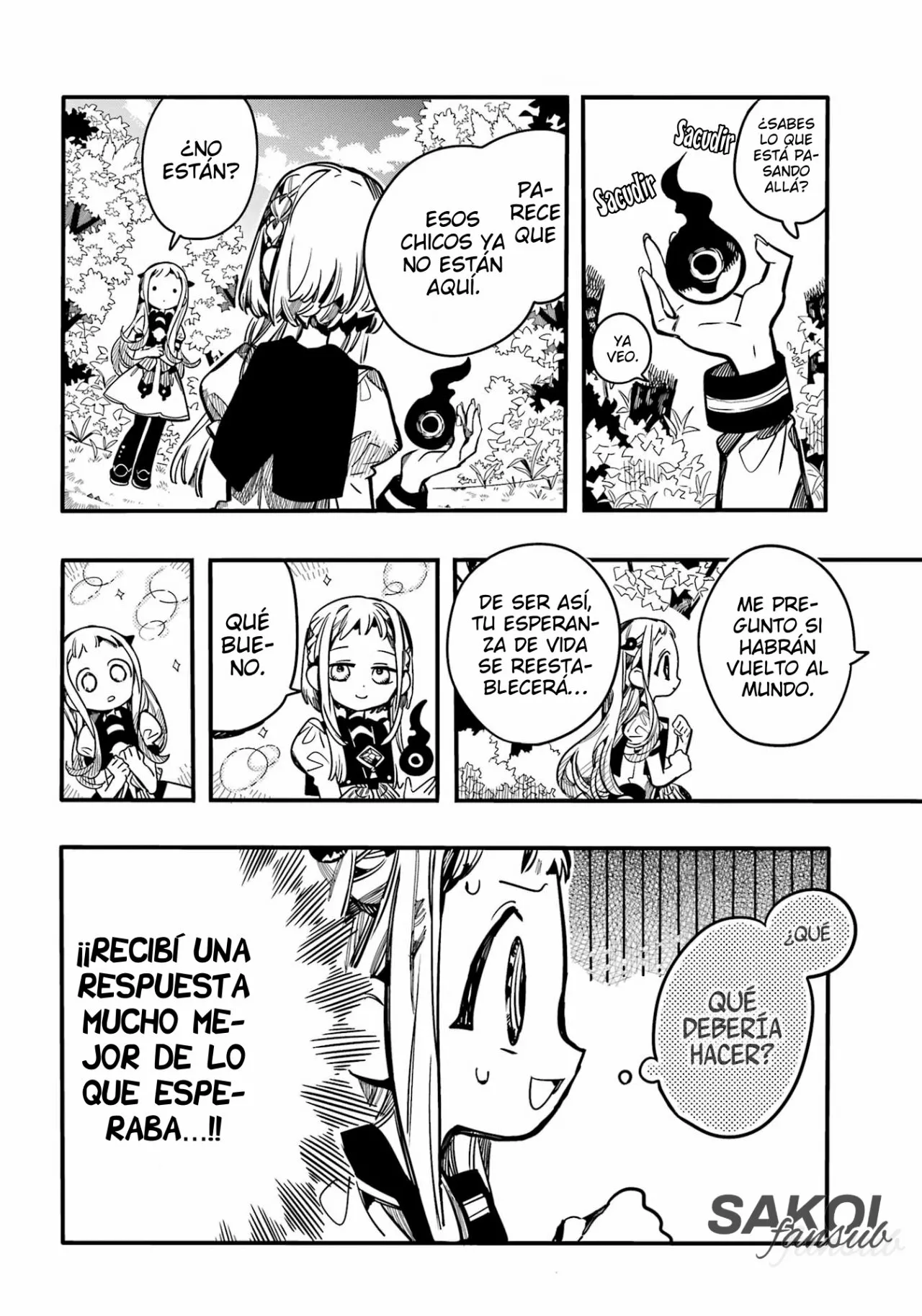 Jibaku Shounen Hanako-kun Capítulo 95 - Página 12