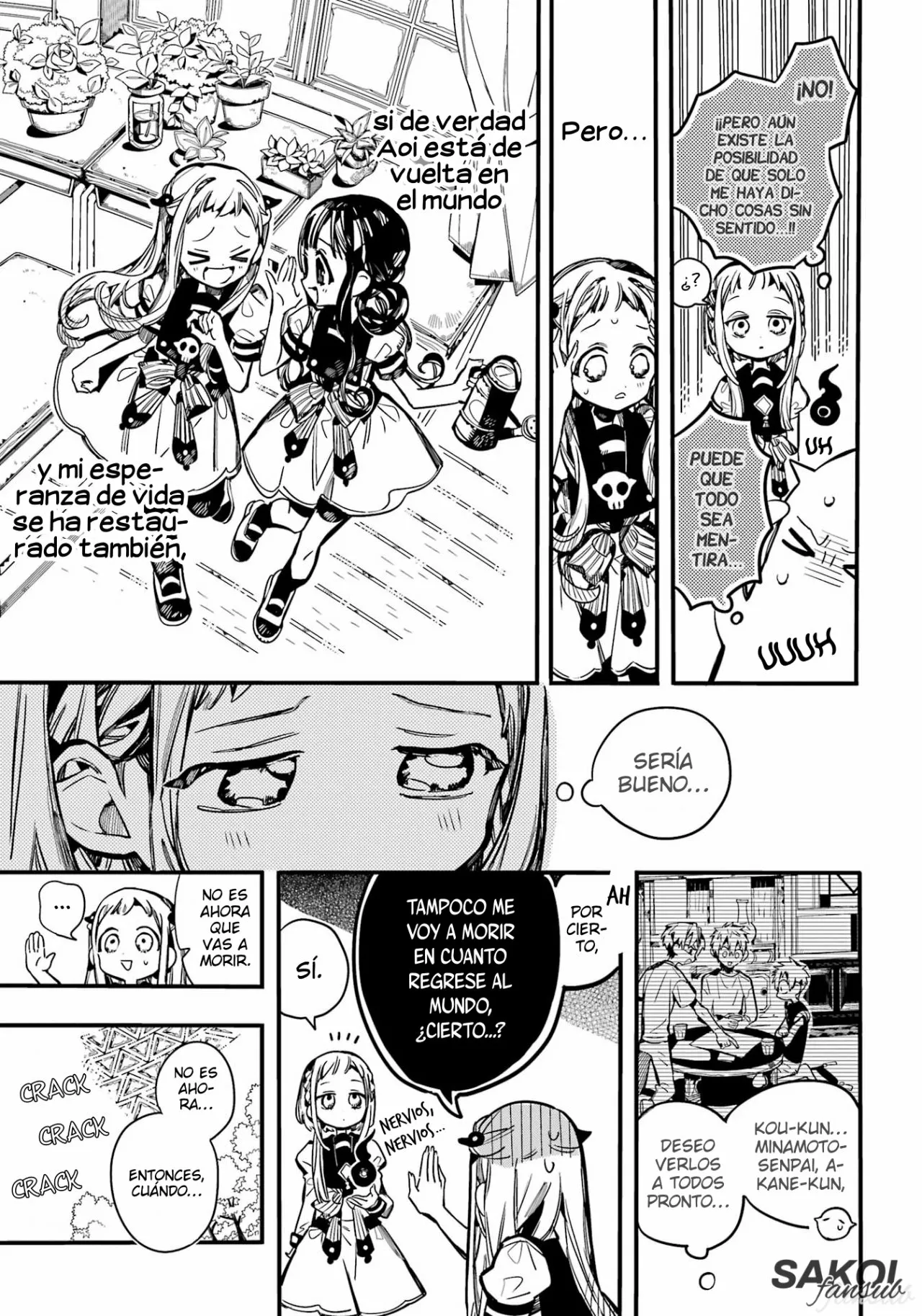 Jibaku Shounen Hanako-kun Capítulo 95 - Página 13