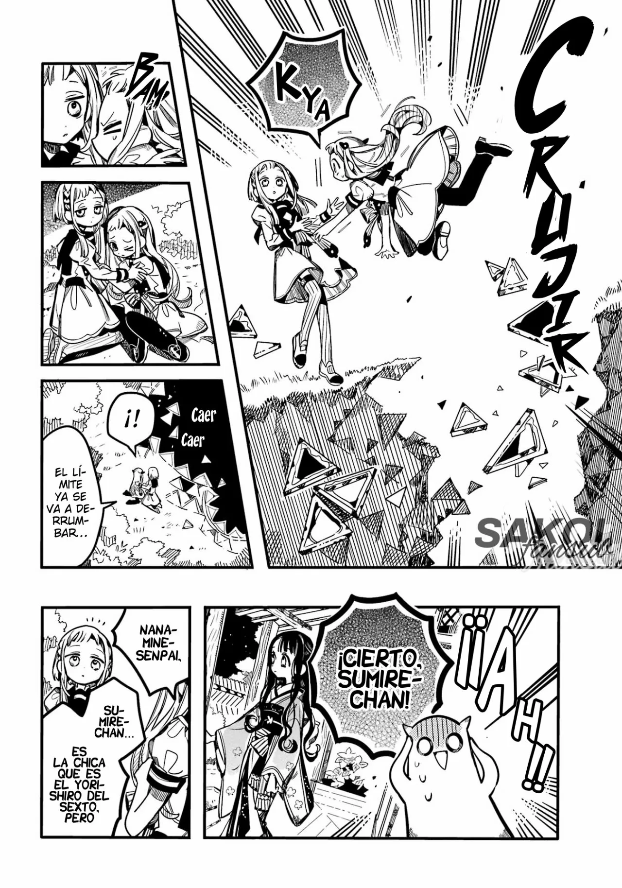 Jibaku Shounen Hanako-kun Capítulo 95 - Página 14