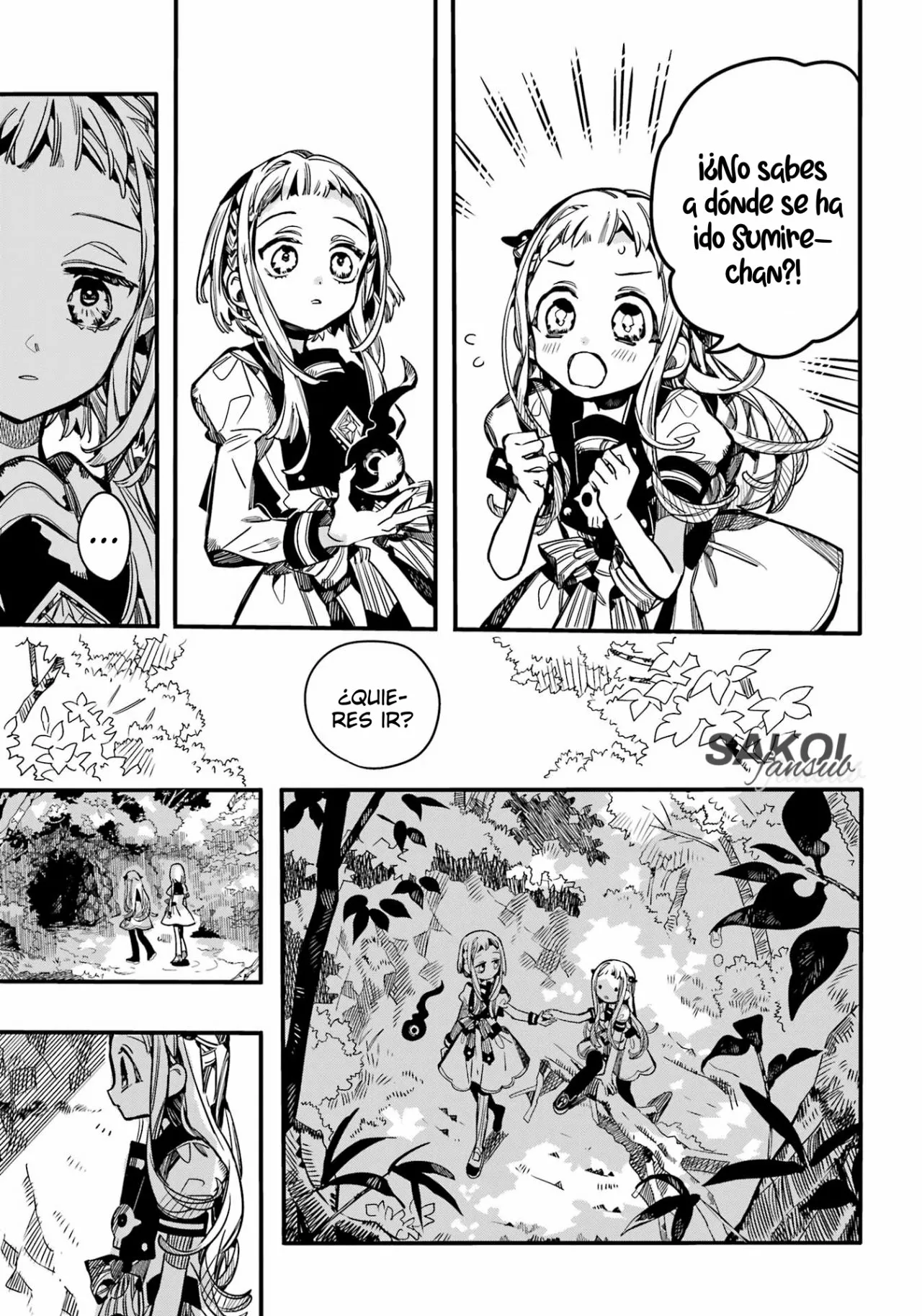 Jibaku Shounen Hanako-kun Capítulo 95 - Página 15