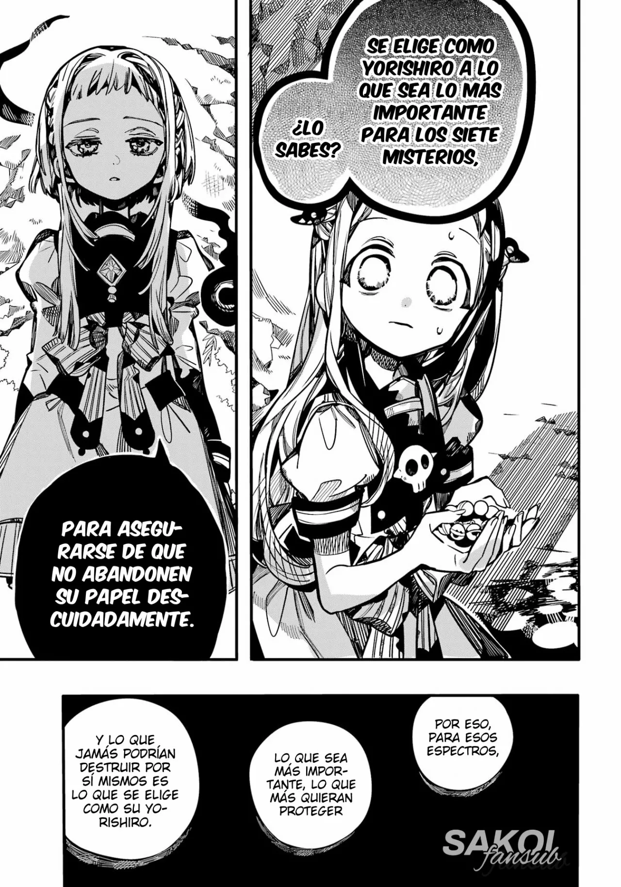 Jibaku Shounen Hanako-kun Capítulo 95 - Página 19