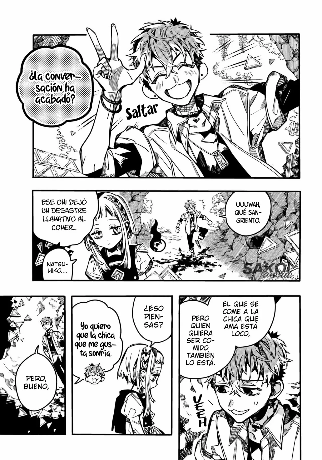 Jibaku Shounen Hanako-kun Capítulo 95 - Página 35