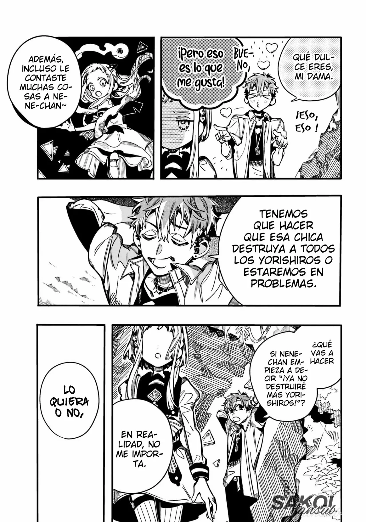 Jibaku Shounen Hanako-kun Capítulo 95 - Página 37
