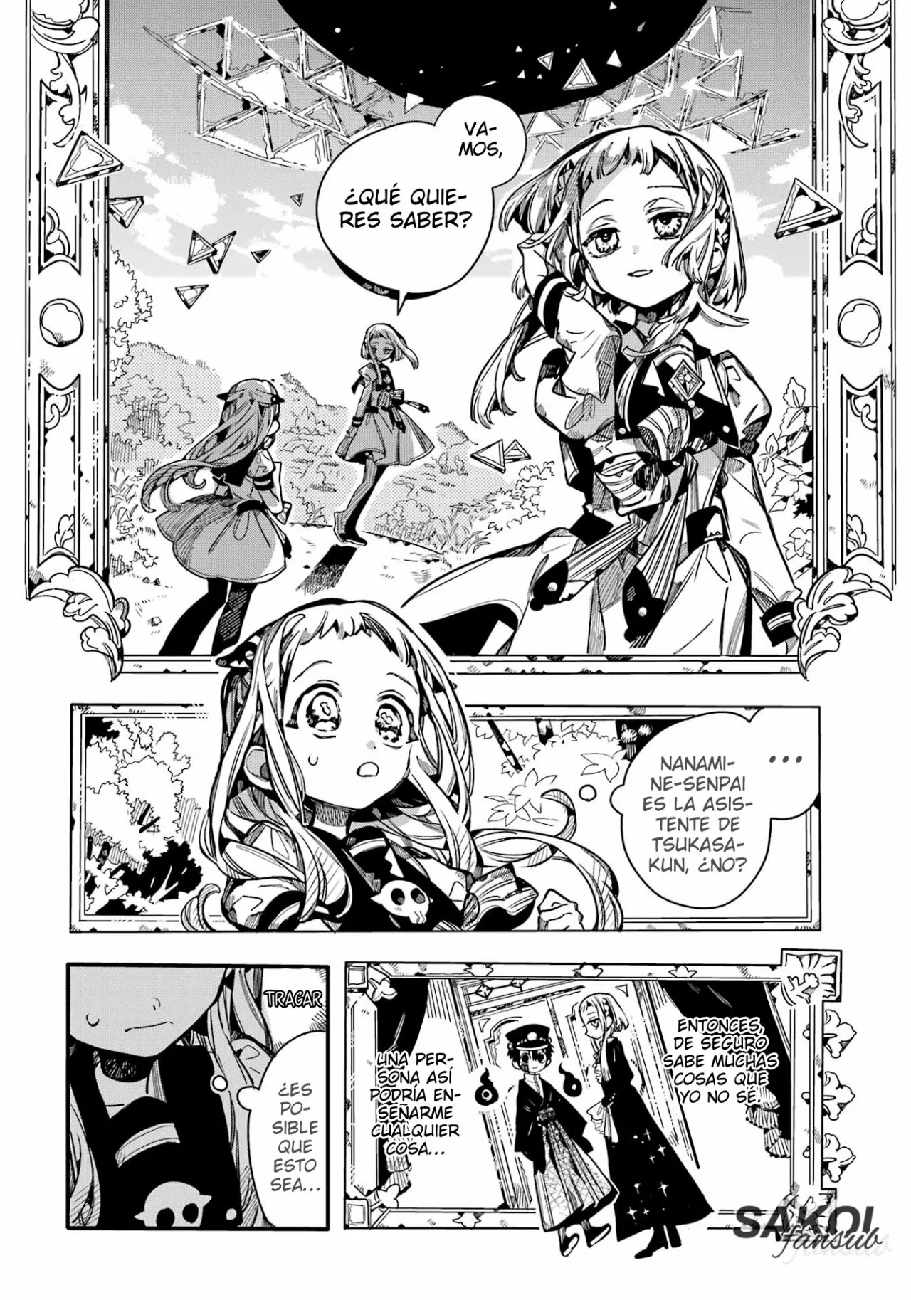 Jibaku Shounen Hanako-kun Capítulo 95 - Página 4