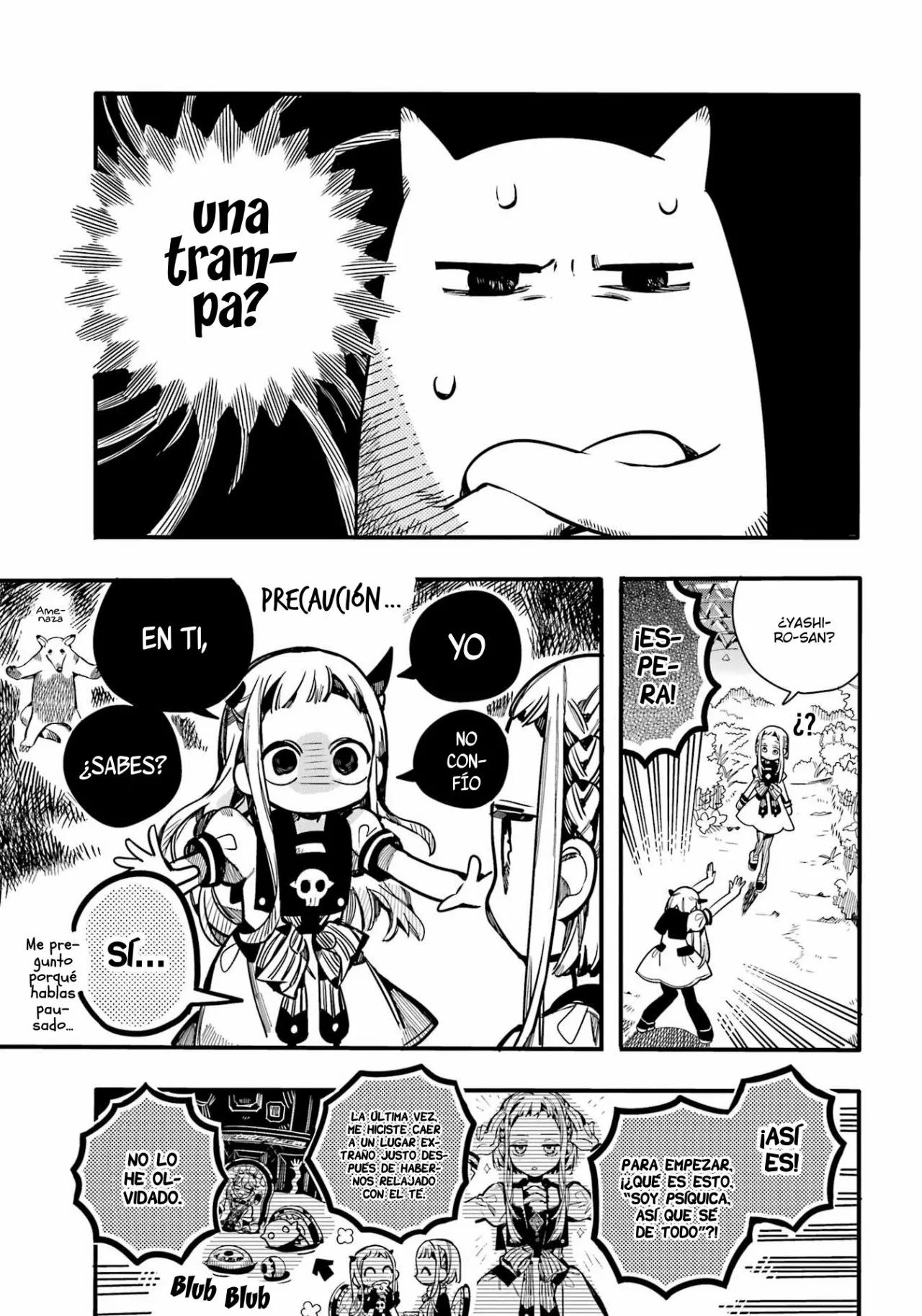 Jibaku Shounen Hanako-kun Capítulo 95 - Página 5