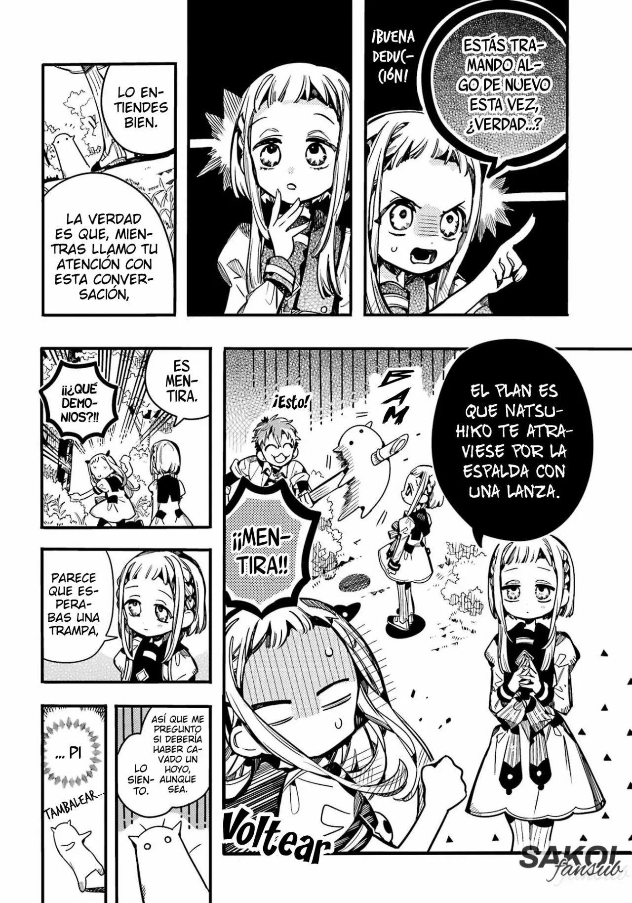 Jibaku Shounen Hanako-kun Capítulo 95 - Página 6