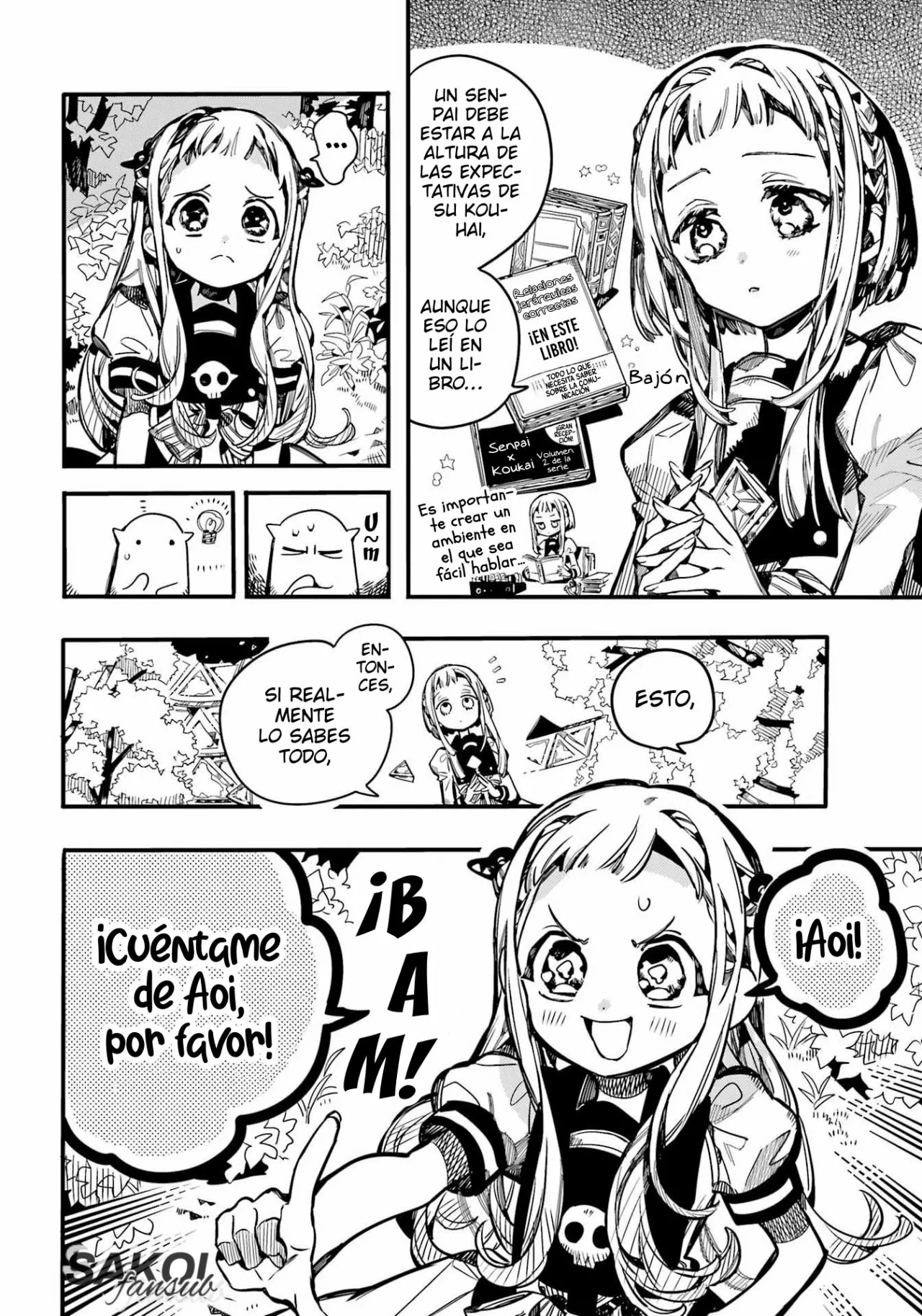 Jibaku Shounen Hanako-kun Capítulo 95 - Página 8