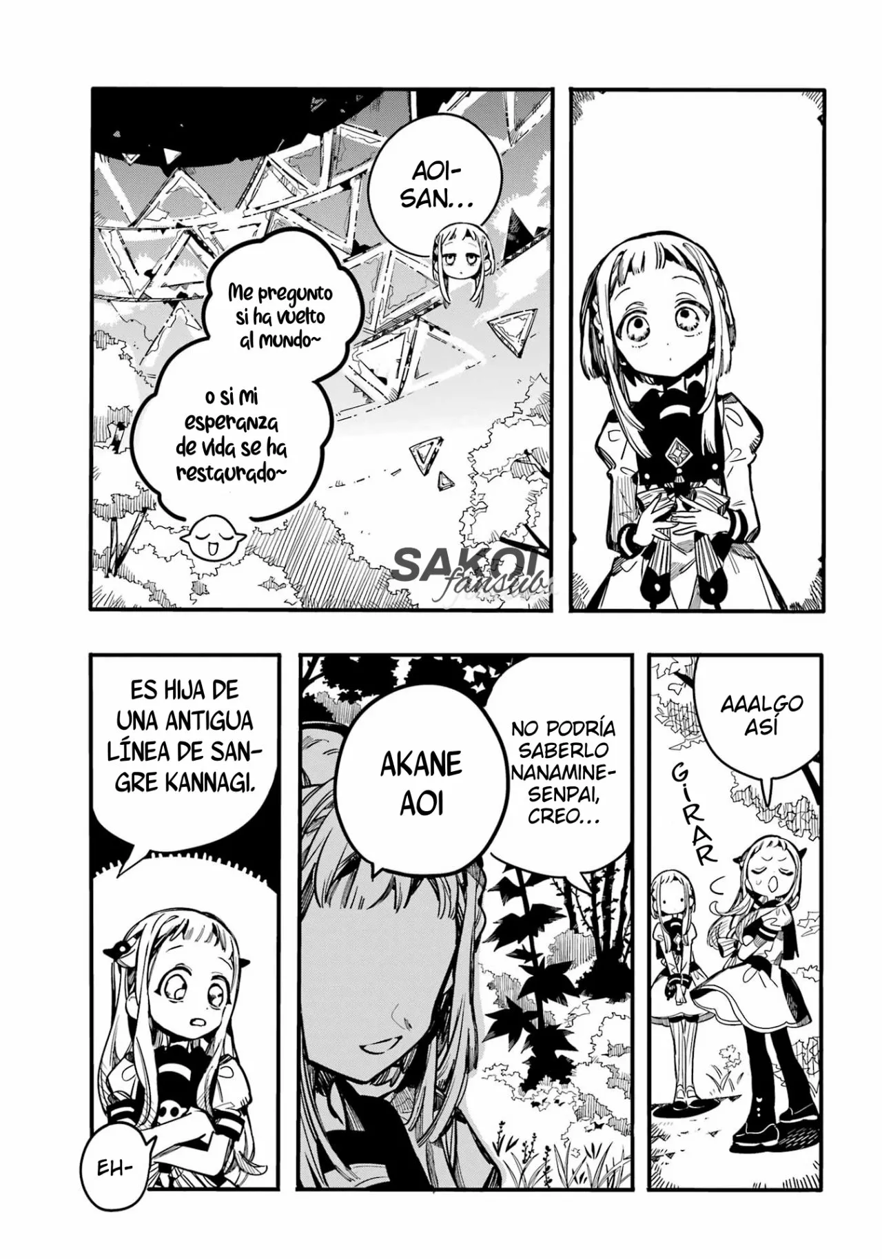 Jibaku Shounen Hanako-kun Capítulo 95 - Página 9