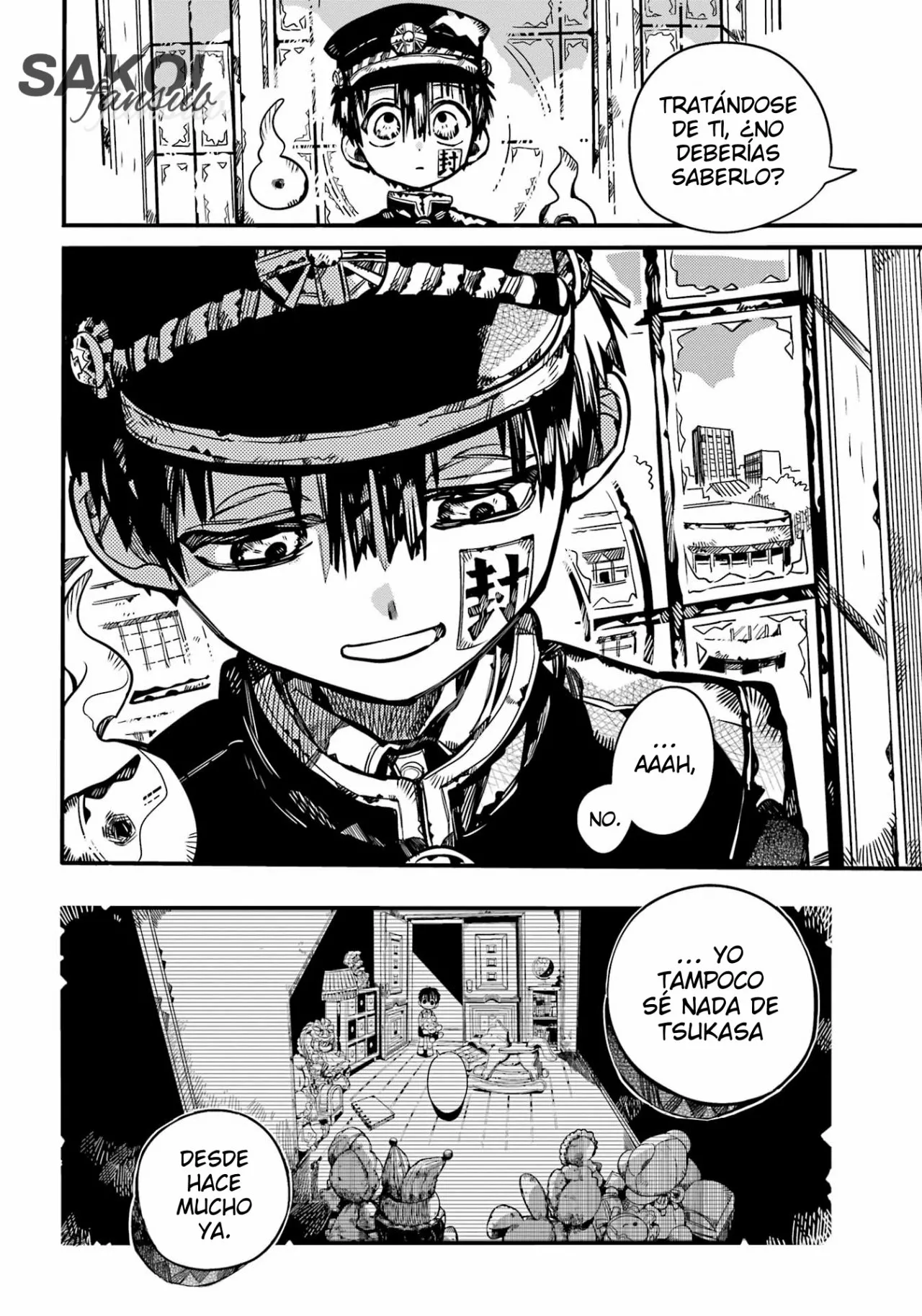 Jibaku Shounen Hanako-kun Capítulo 96 - Página 10