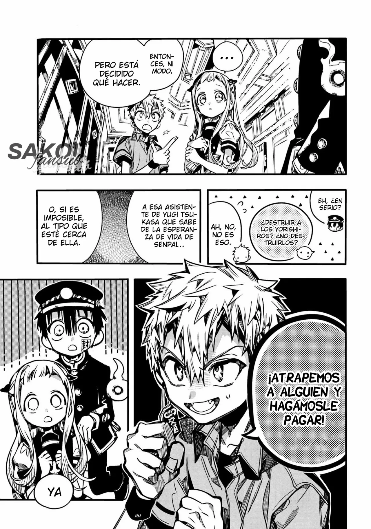 Jibaku Shounen Hanako-kun Capítulo 96 - Página 11