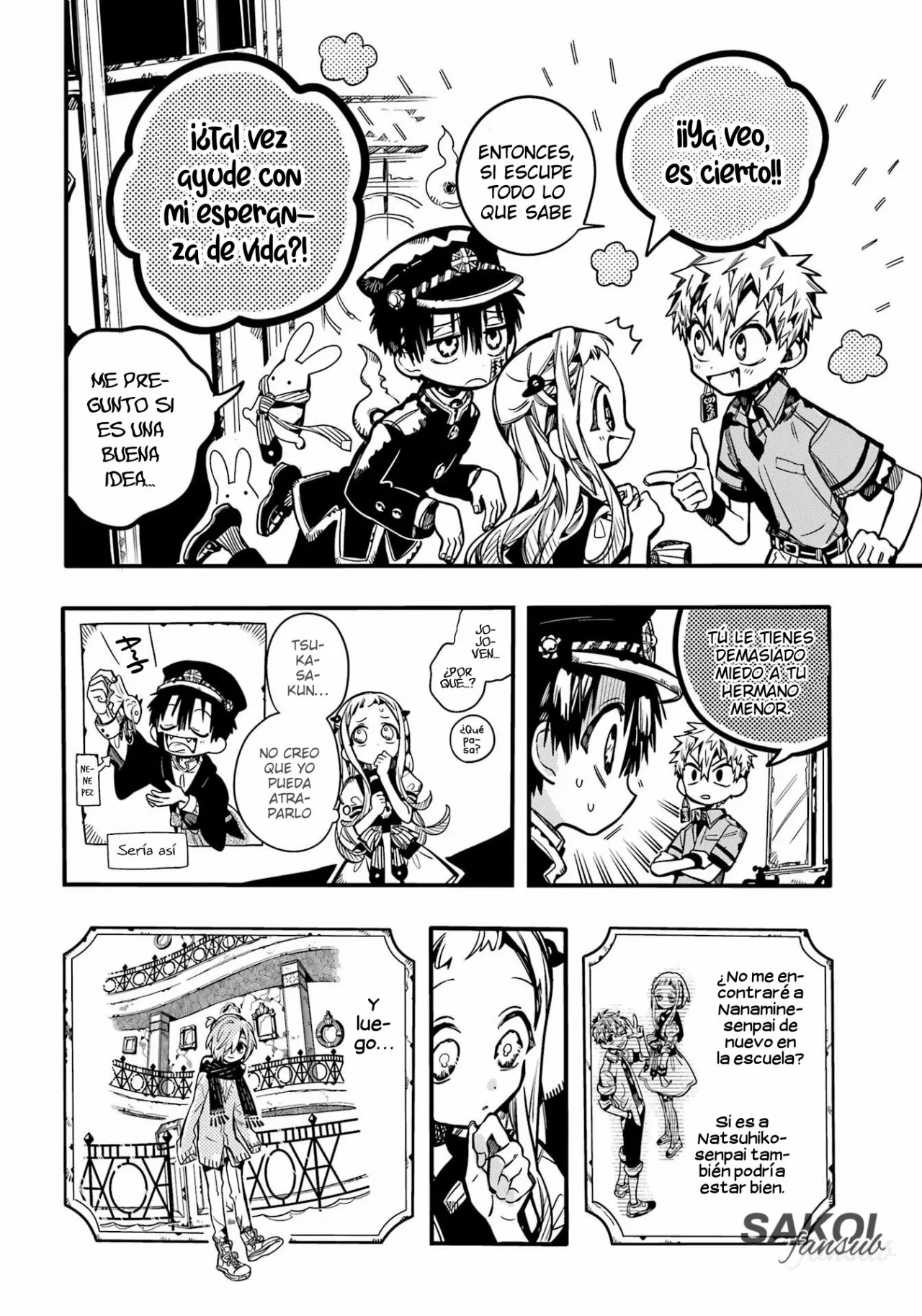 Jibaku Shounen Hanako-kun Capítulo 96 - Página 12