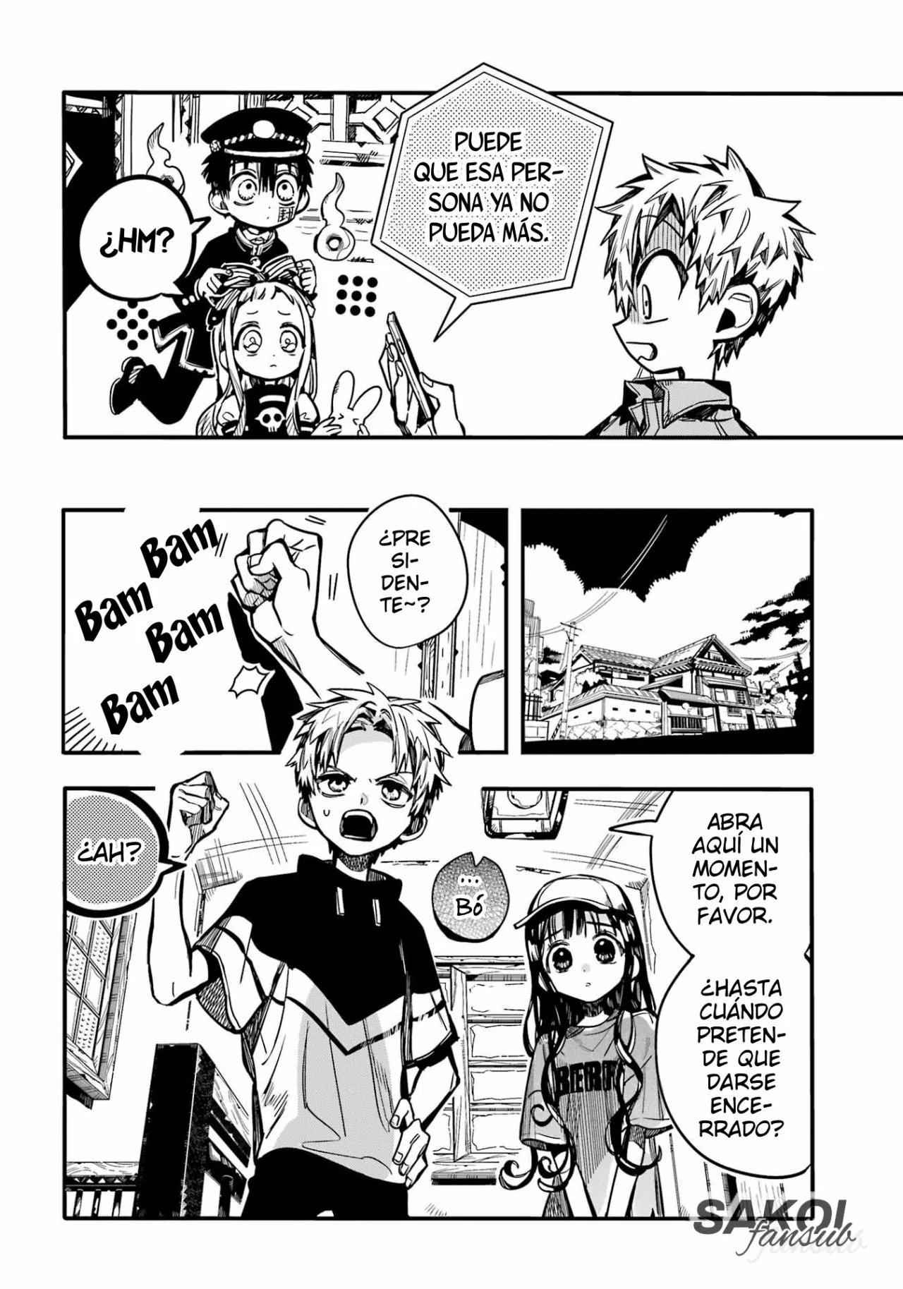 Jibaku Shounen Hanako-kun Capítulo 96 - Página 14