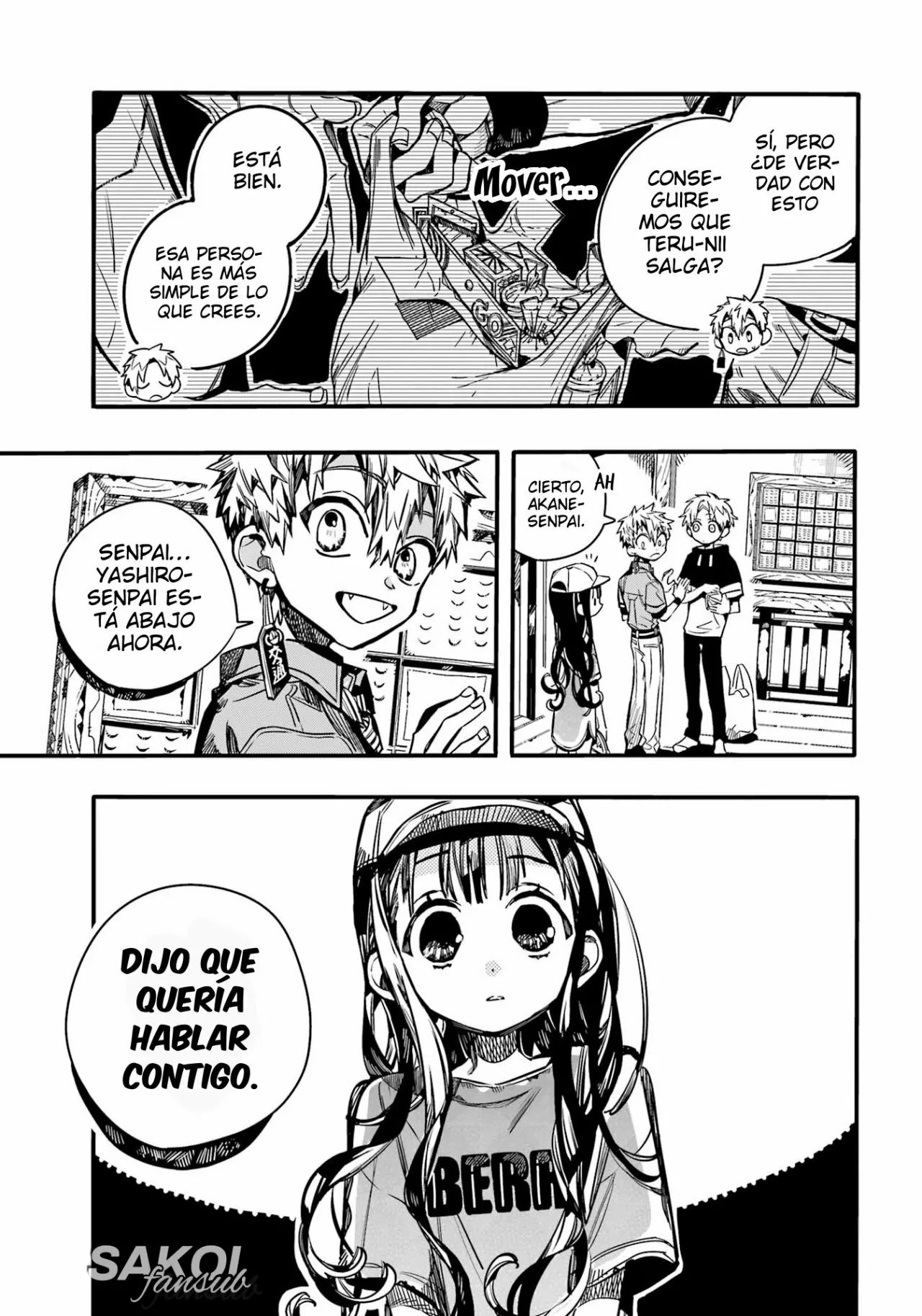 Jibaku Shounen Hanako-kun Capítulo 96 - Página 17