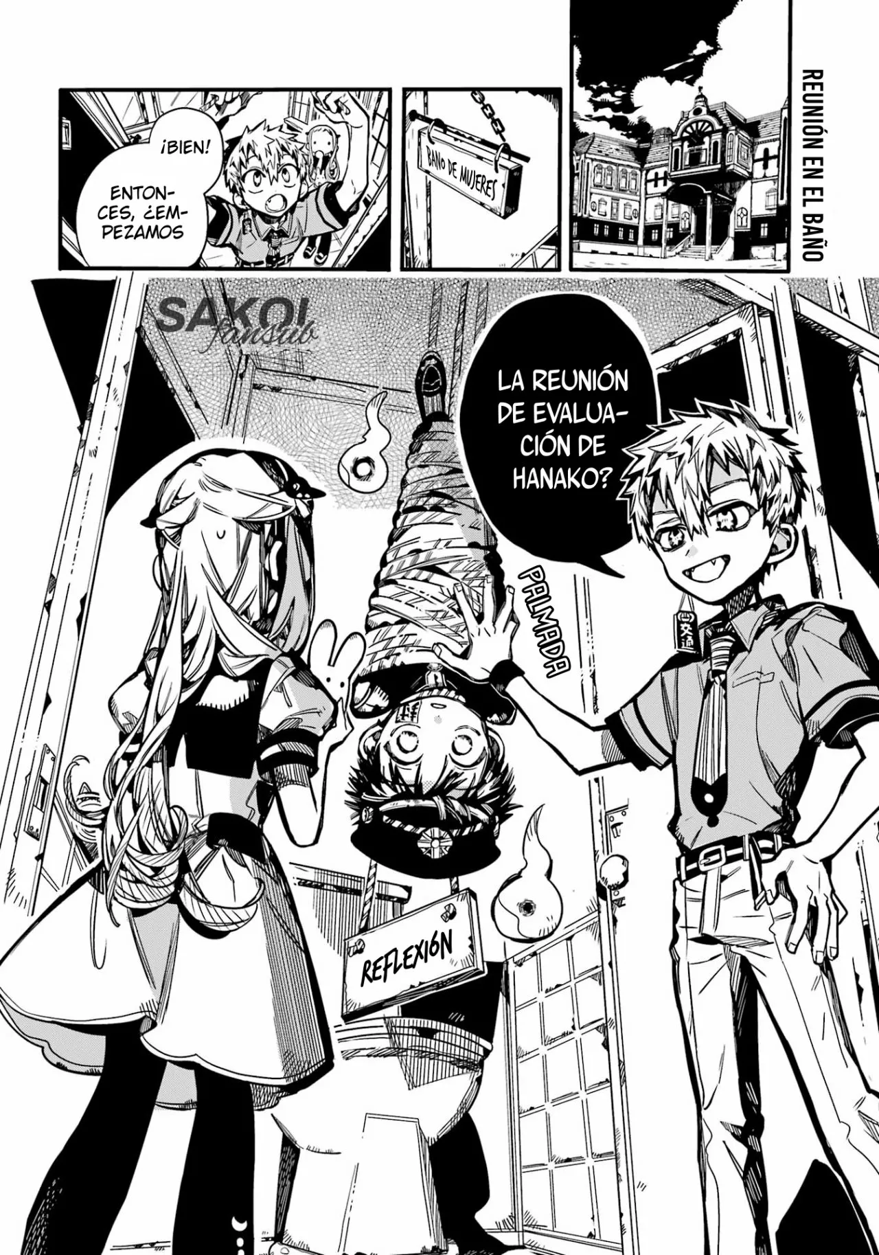 Jibaku Shounen Hanako-kun Capítulo 96 - Página 4