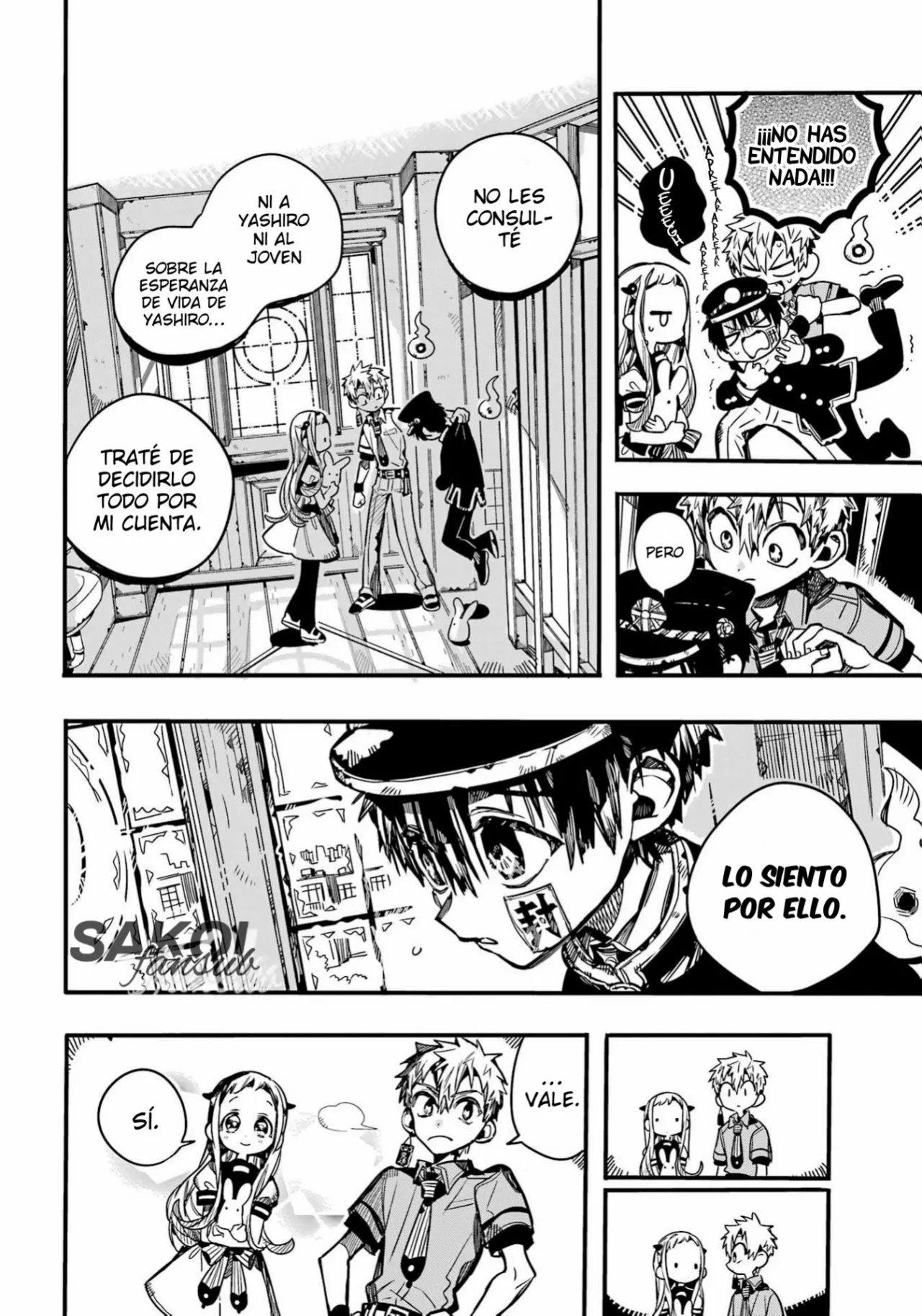 Jibaku Shounen Hanako-kun Capítulo 96 - Página 6