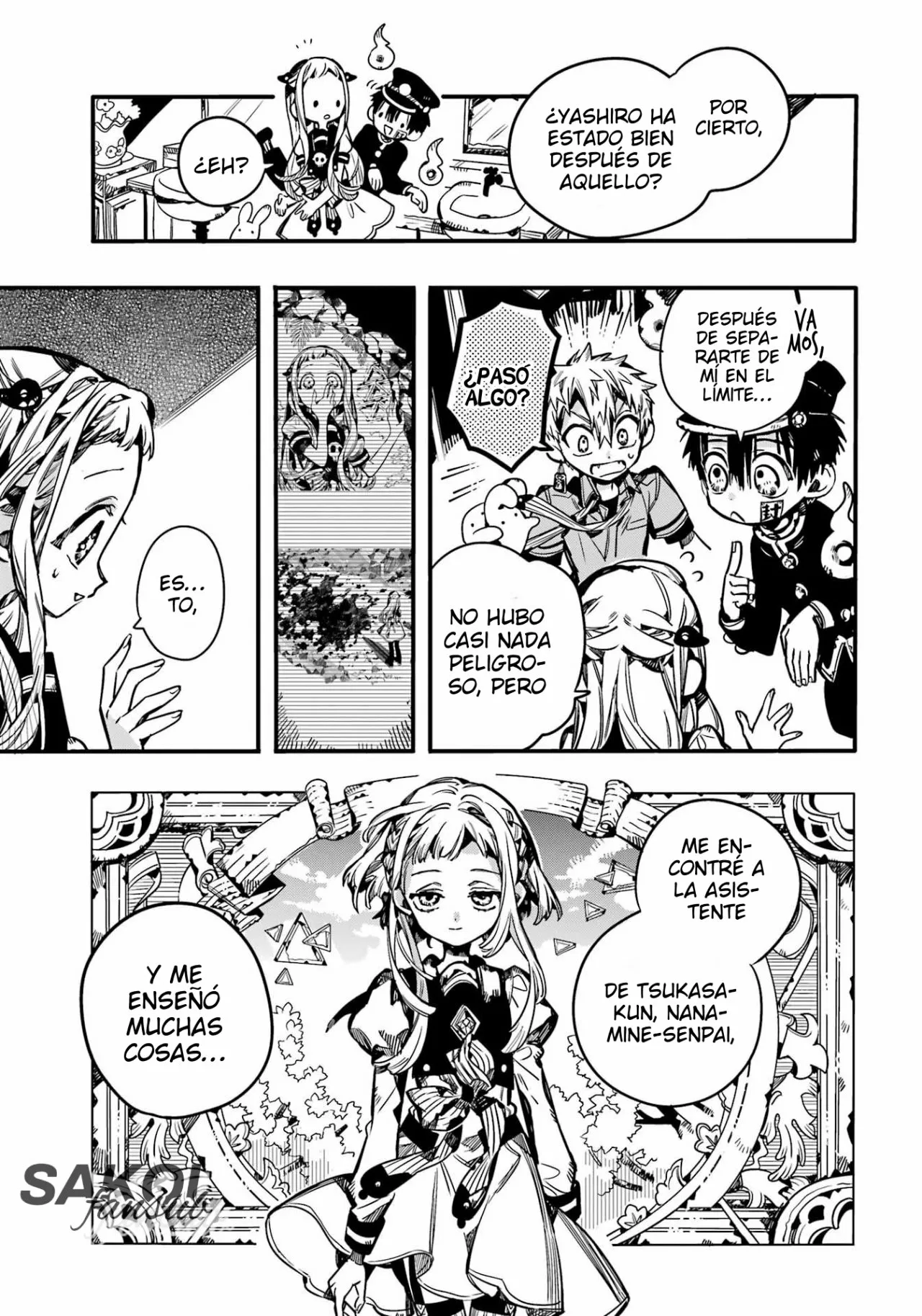 Jibaku Shounen Hanako-kun Capítulo 96 - Página 7