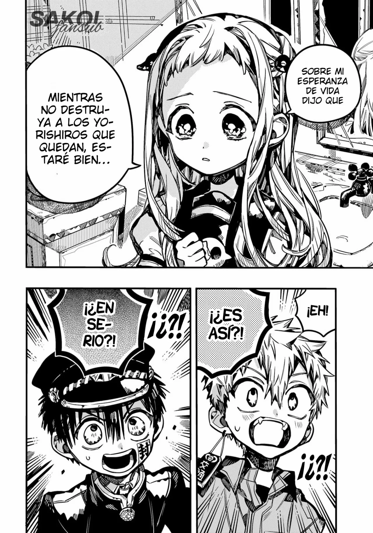 Jibaku Shounen Hanako-kun Capítulo 96 - Página 8