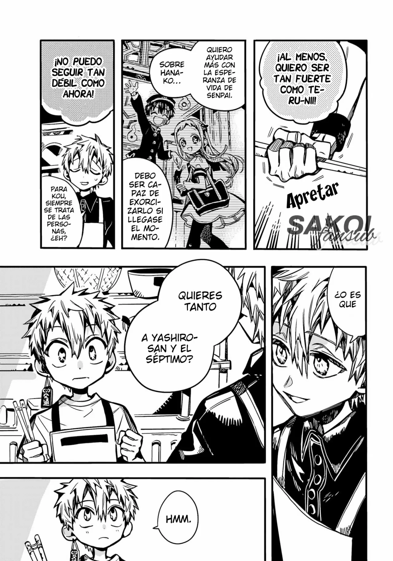 Jibaku Shounen Hanako-kun Capítulo 97 - Página 16