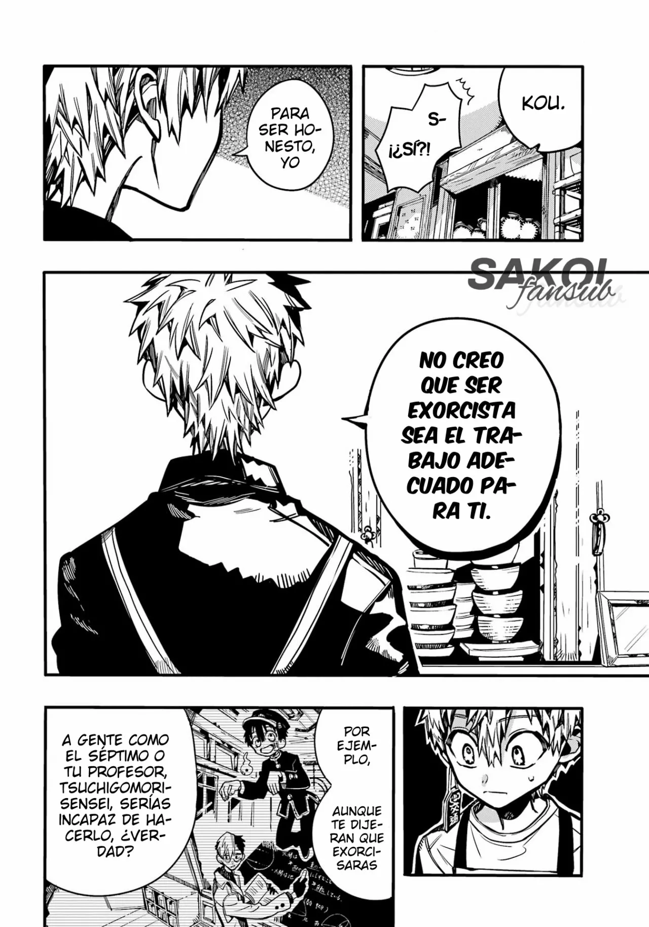 Jibaku Shounen Hanako-kun Capítulo 97 - Página 8