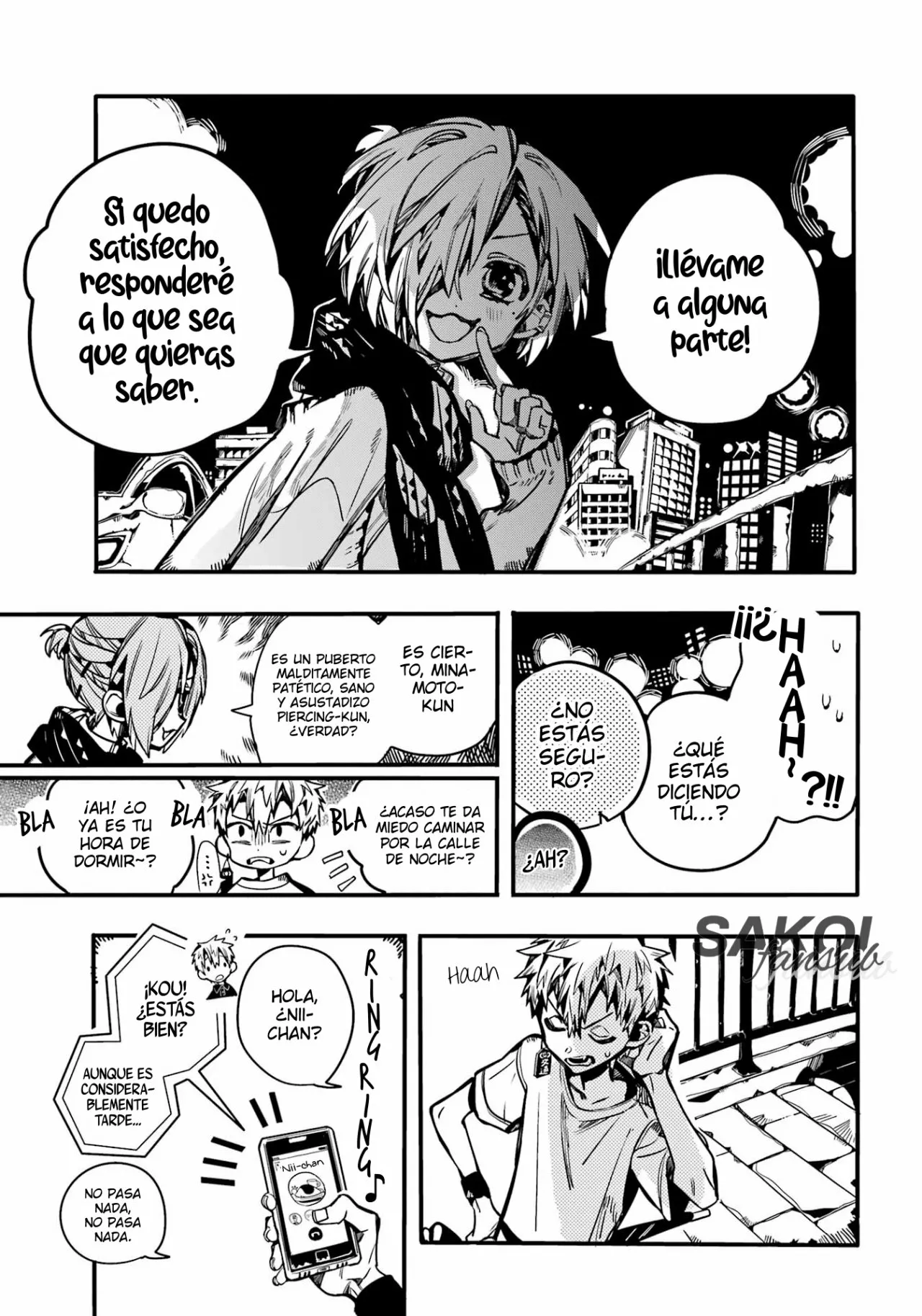 Jibaku Shounen Hanako-kun Capítulo 98 - Página 10