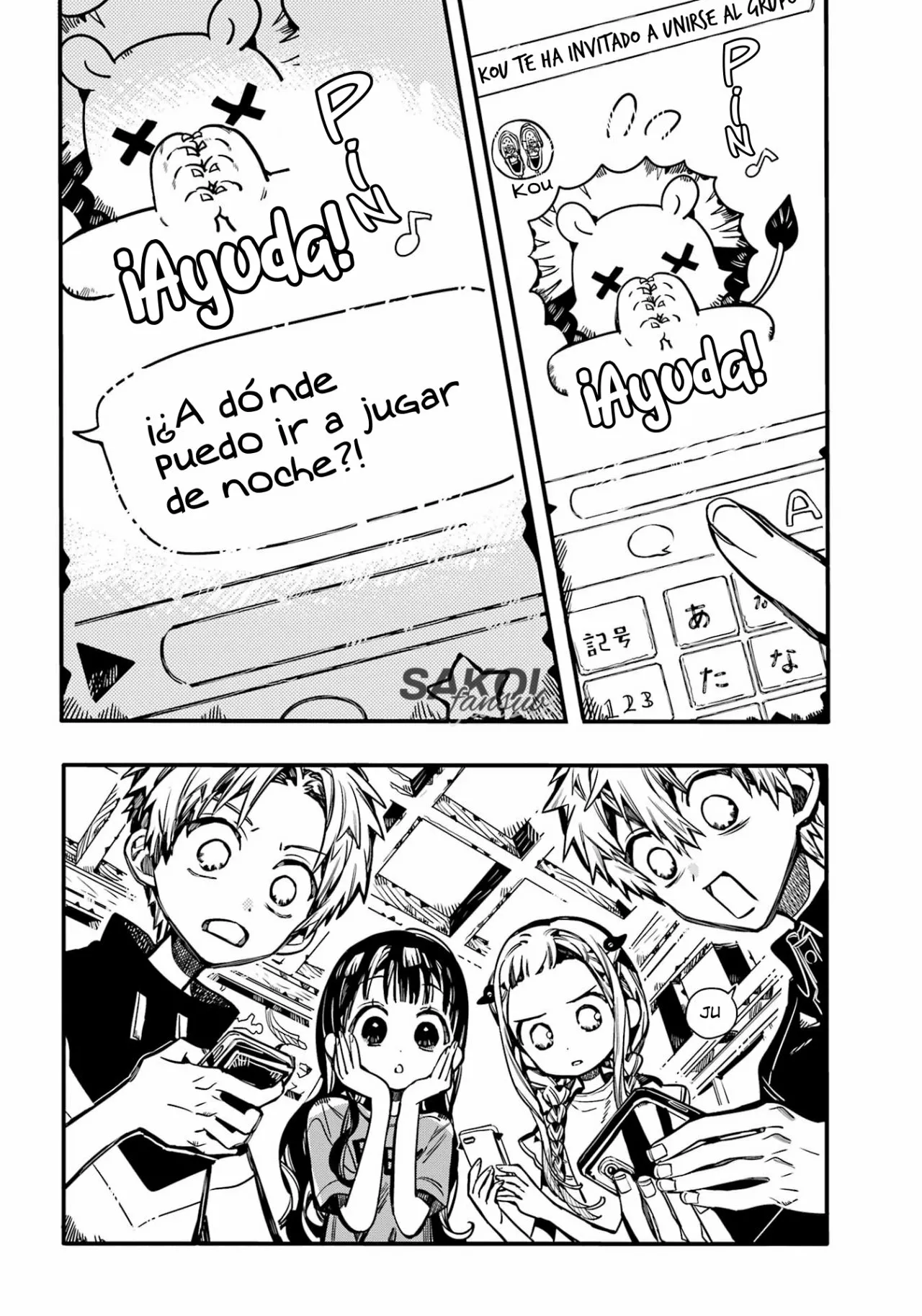 Jibaku Shounen Hanako-kun Capítulo 98 - Página 15