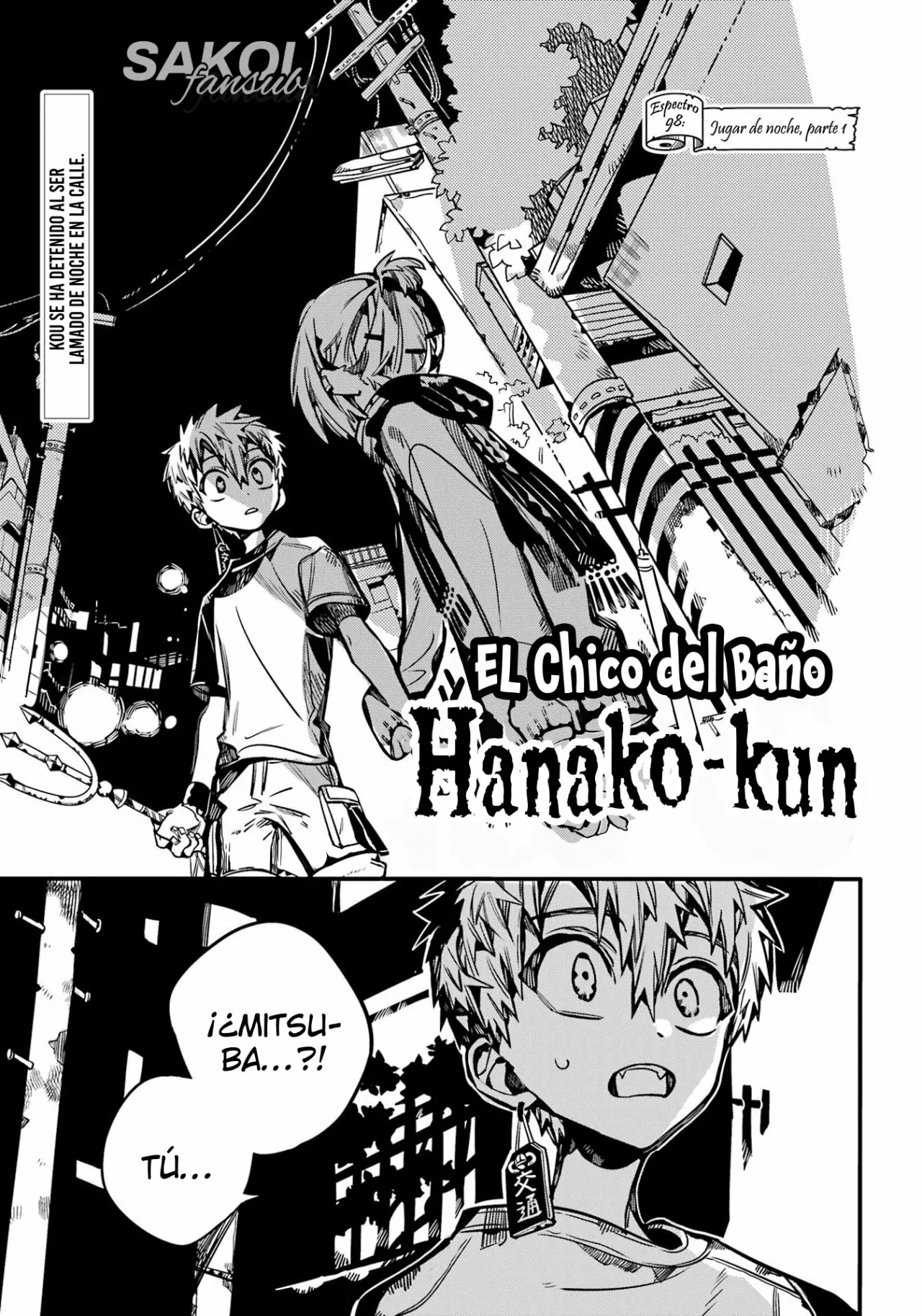 Jibaku Shounen Hanako-kun Capítulo 98 - Página 3