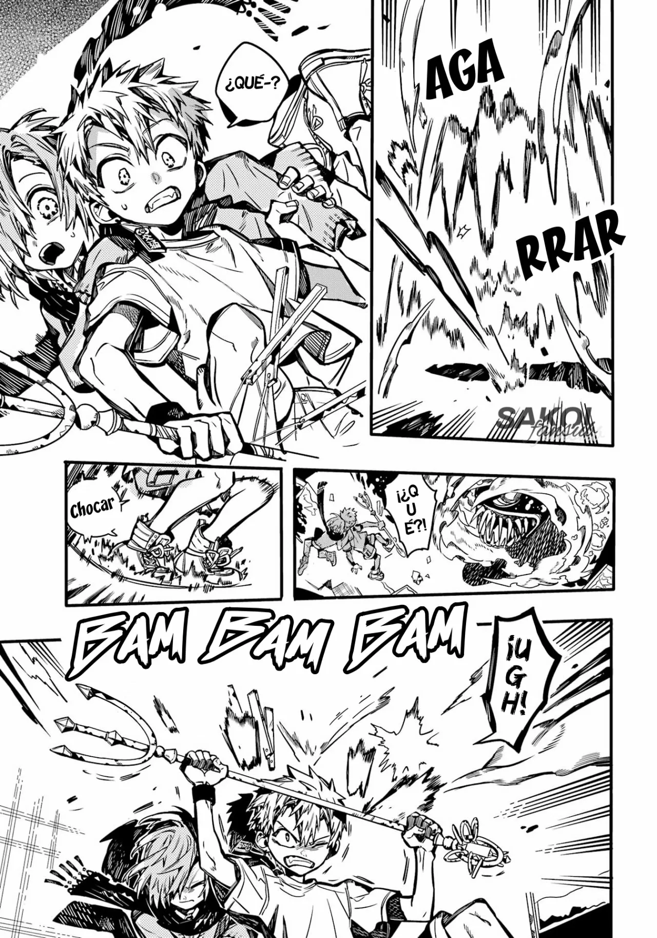 Jibaku Shounen Hanako-kun Capítulo 98 - Página 37